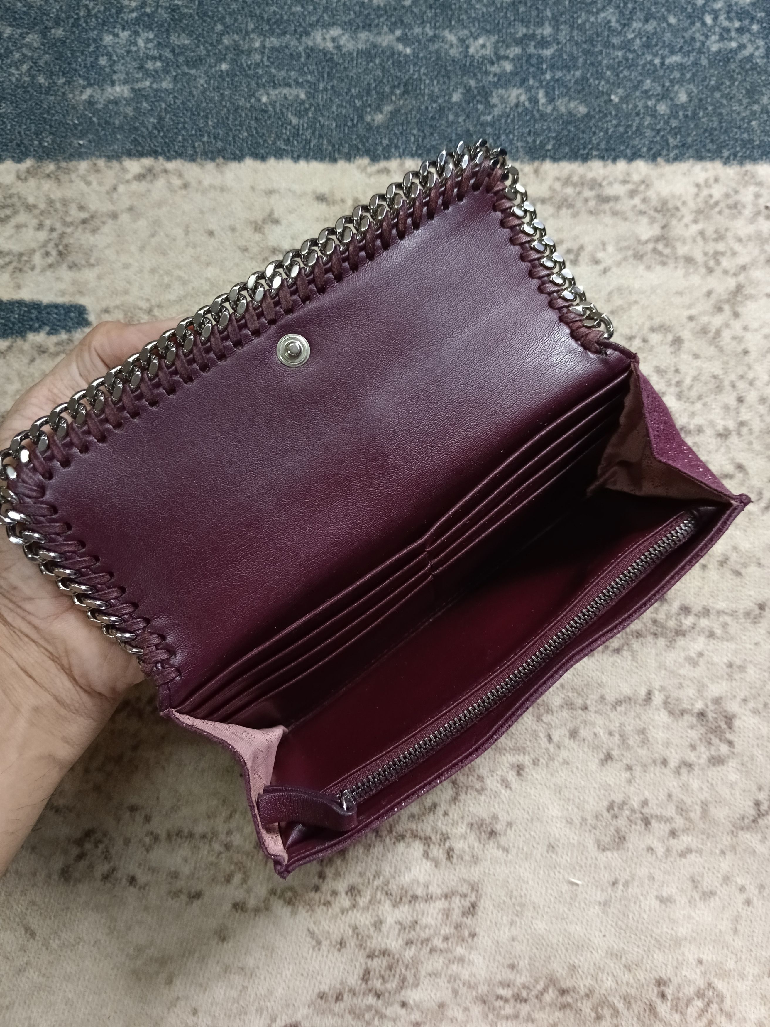 Leather × Stella McCartney STELLA MCCARTNEY FALABELLA WALLET Size ONE SIZE - 3 Thumbnail