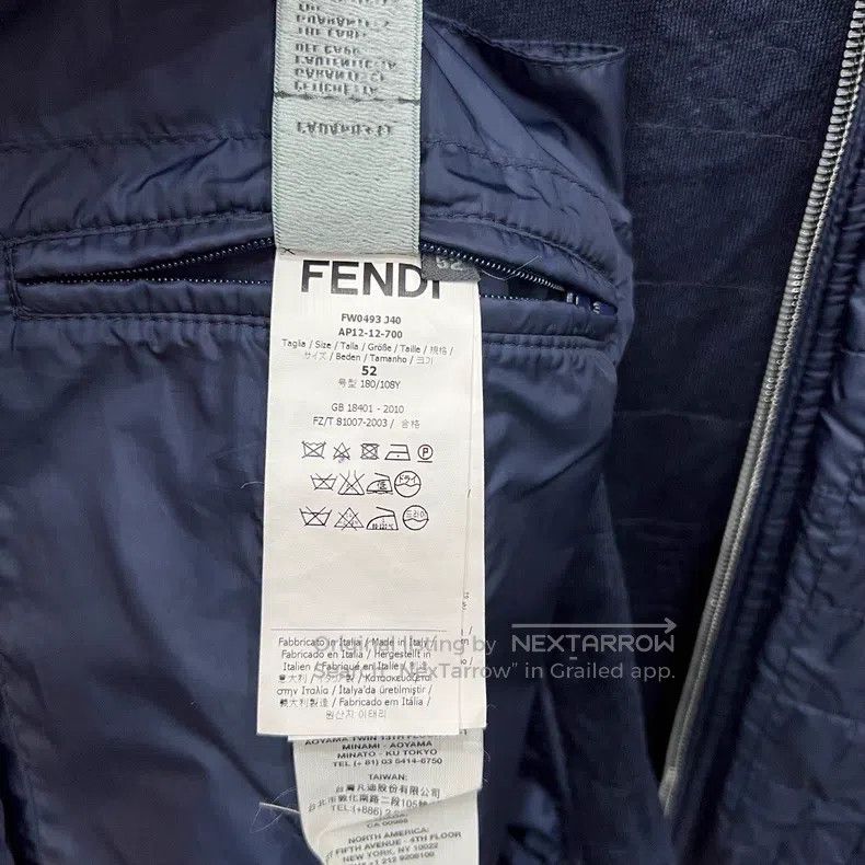 Fendi Fendi Full-print baseball jacket Size US L / EU 52-54 / 3 - 5 Thumbnail