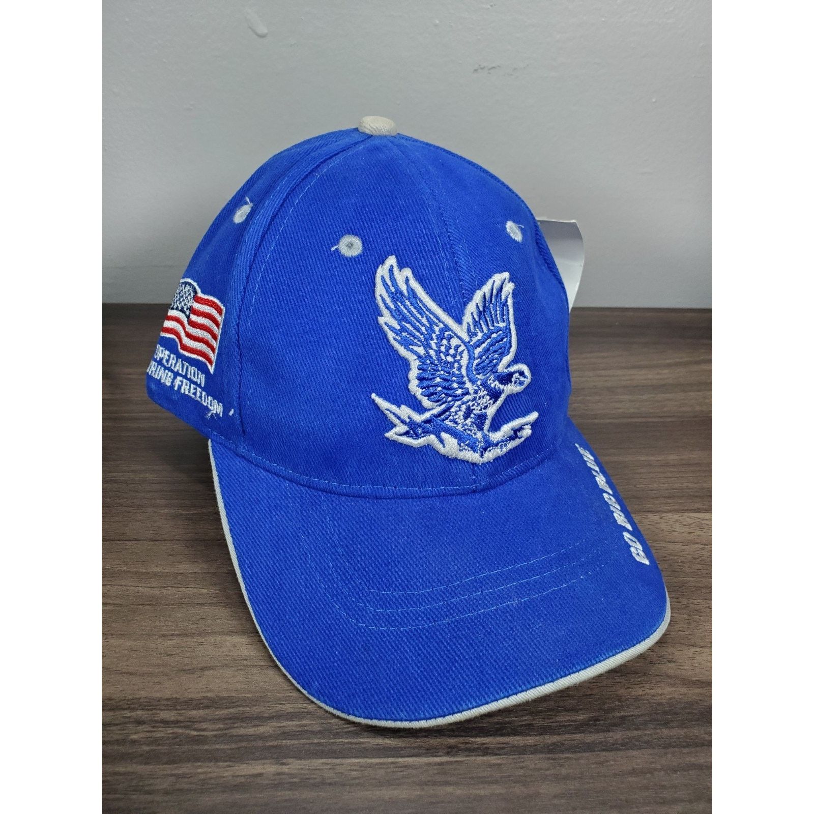 Colosseum Athletics × NCAA Air Force Falcons Hat Cap GO BIG BLUE Enduring Freedom Size ONE SIZE - 1 Thumbnail