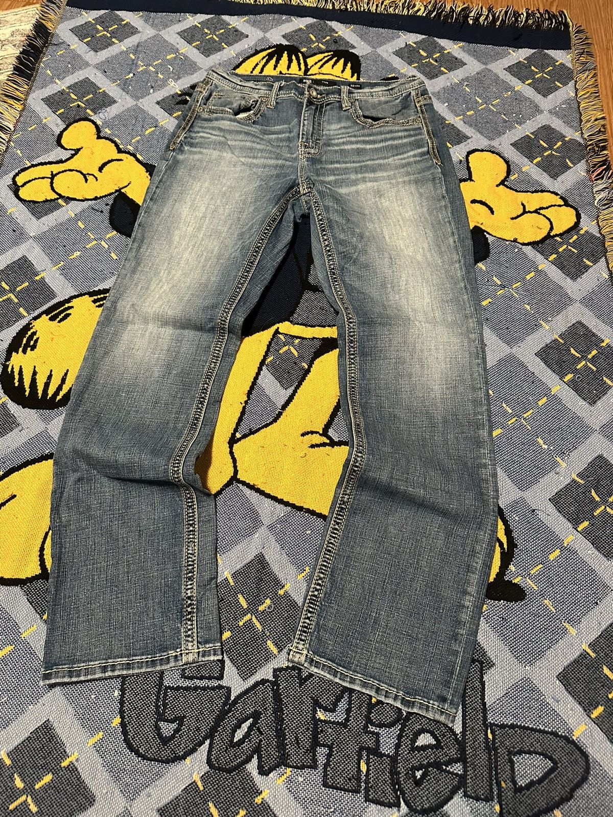 BKE Vintage BKE Denim Cowboy Bootcut Jeans Size US 32 / EU 48 - 2 Thumbnail