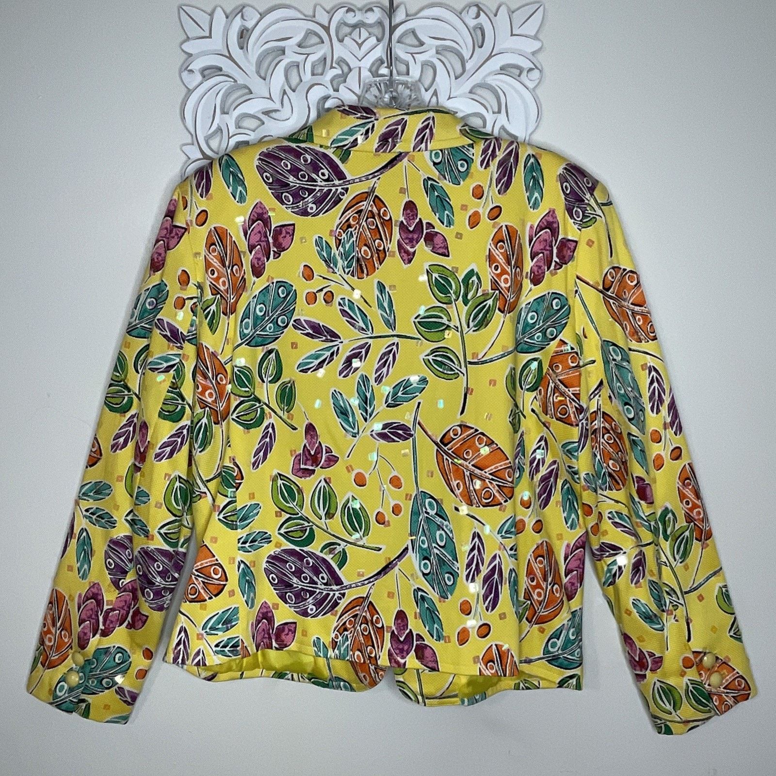 Other REDD Jeans 10 Denim JACKET Button-up Long Sleeves YELLOW Size L / US 10 / IT 46 - 12 Thumbnail