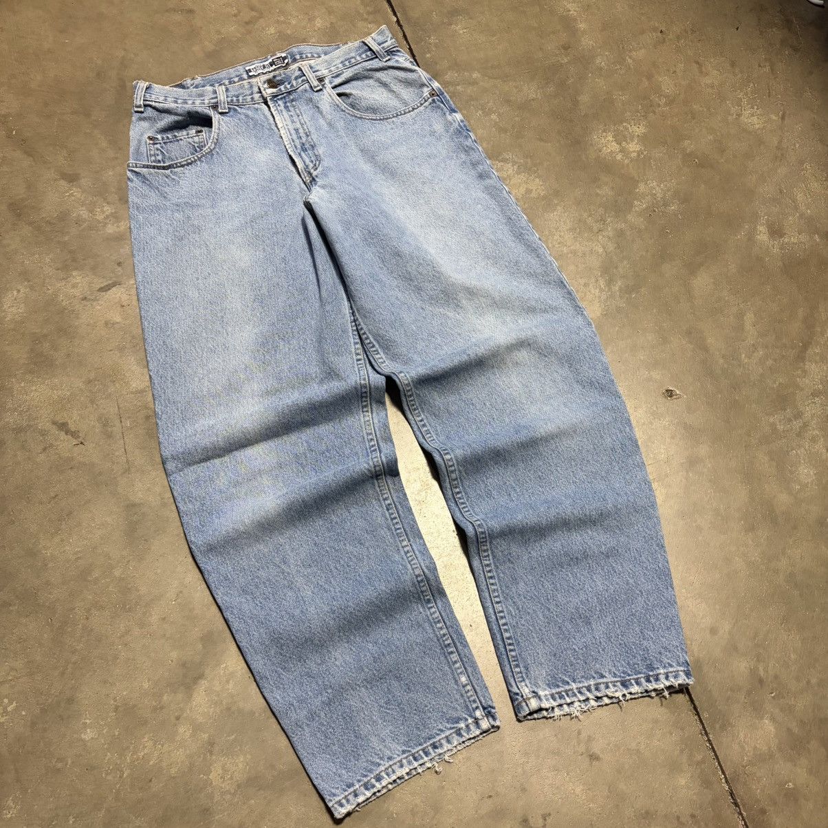 Gap Vintage Gap Baggy Fit Denim Jeans Light Wash Faded 90s USA Size US 34 / EU 50 - 2 Thumbnail