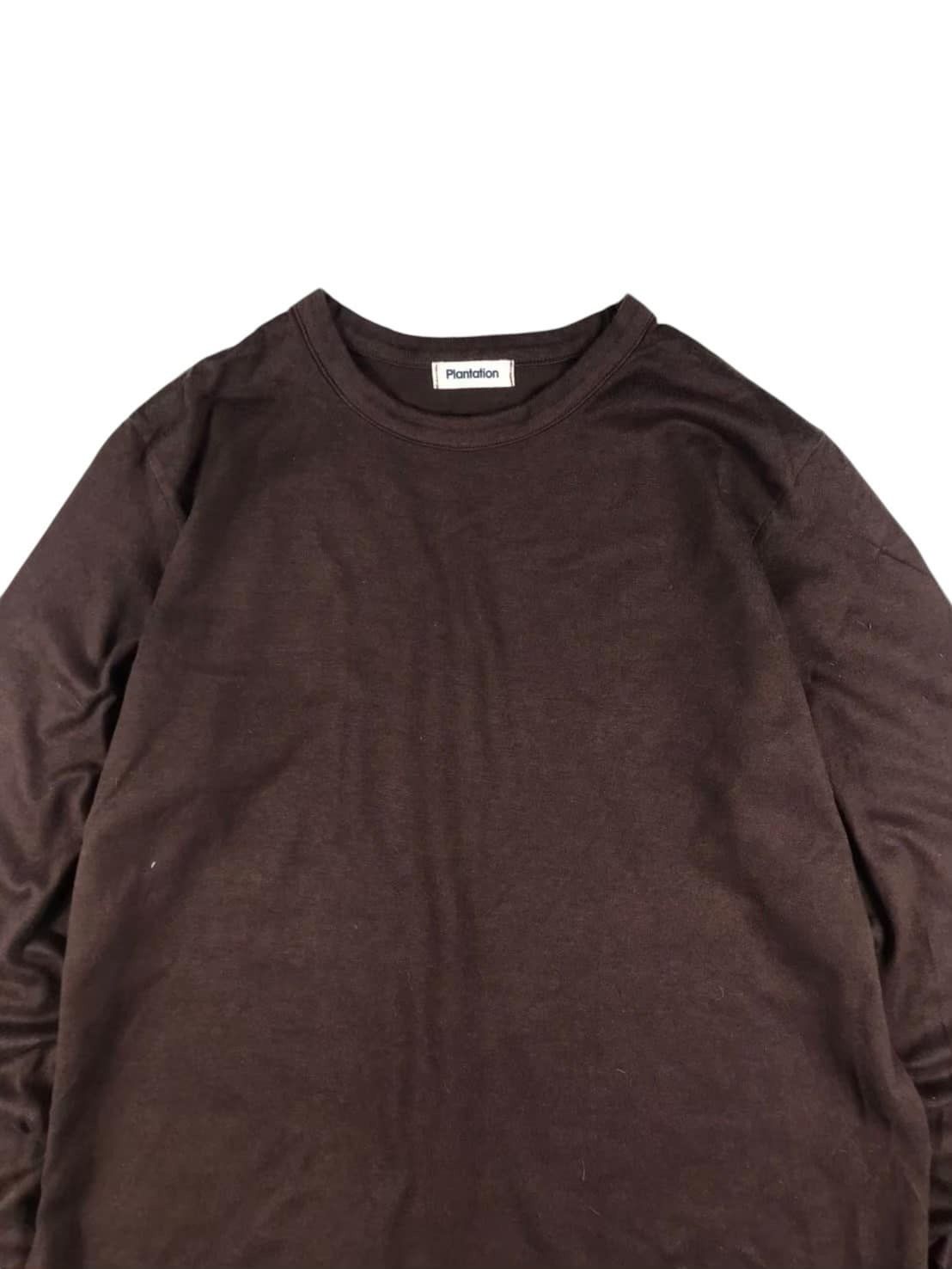 Issey Miyake × Japanese Brand Plantation by Issey Miyake brown Long Sleeve T shirt Size US M / EU 48-50 / 2 - 4 Thumbnail