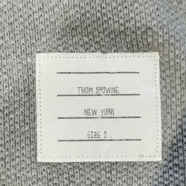 Thom Browne Thom Browne Grey hoodie Size US M / EU 48-50 / 2 - 3 Thumbnail