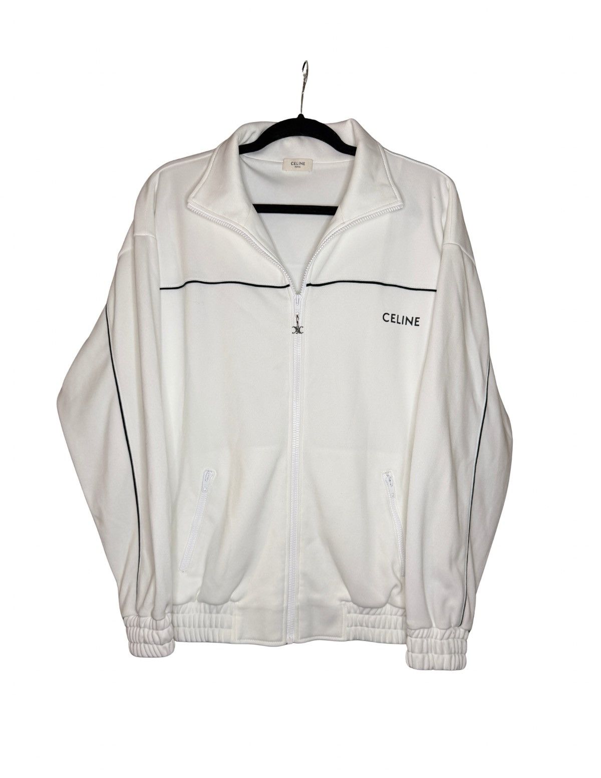 Celine celine tracksuit zip up jacket Size US S / EU 44-46 / 1 - 1 Thumbnail