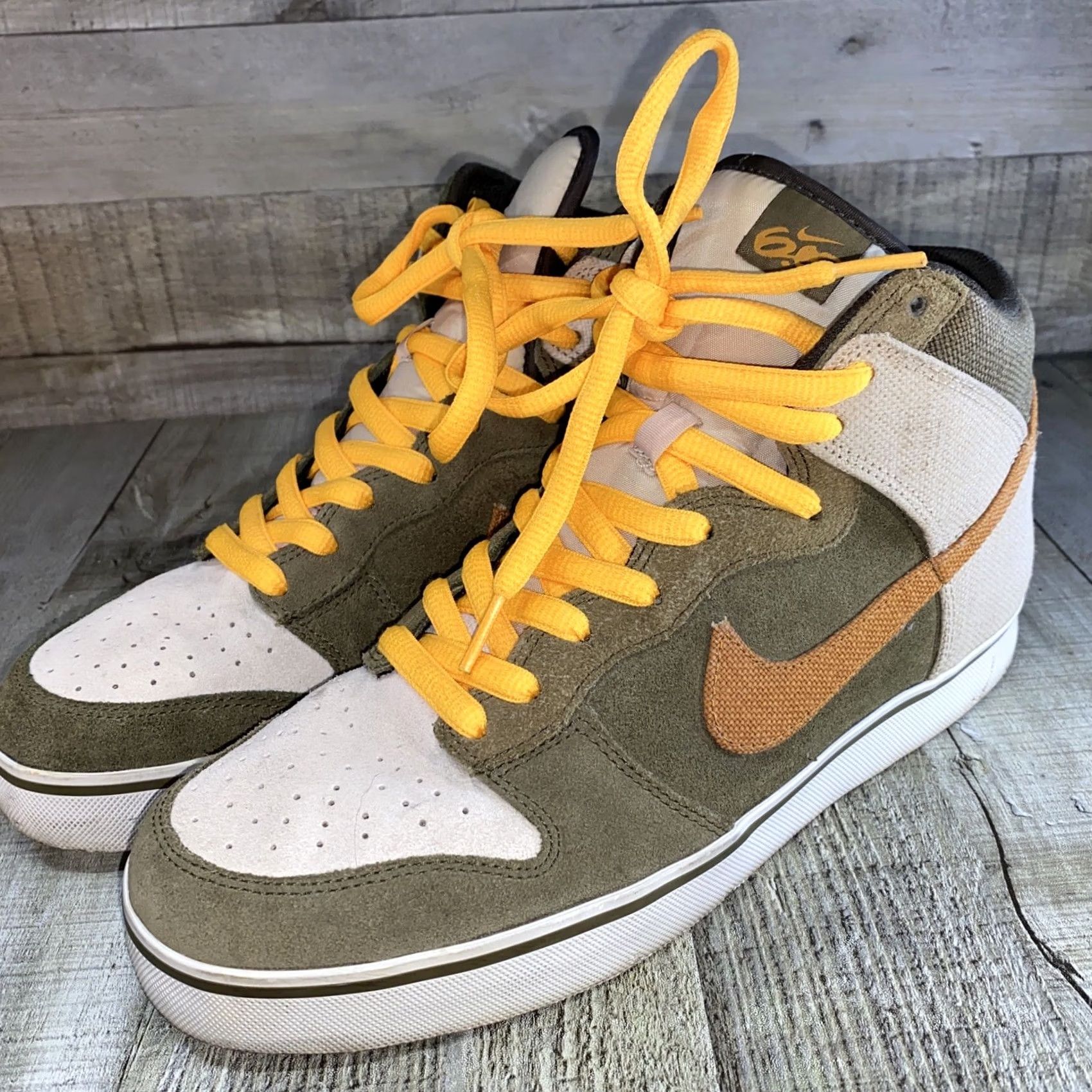 Nike Nike Dunk SE High Iguana Bronze Sneaker Mens 10/10.5 Multicolor High Top Nike Dunk se high Iguana Bronze Size US 9 / EU 42 - 3 Thumbnail