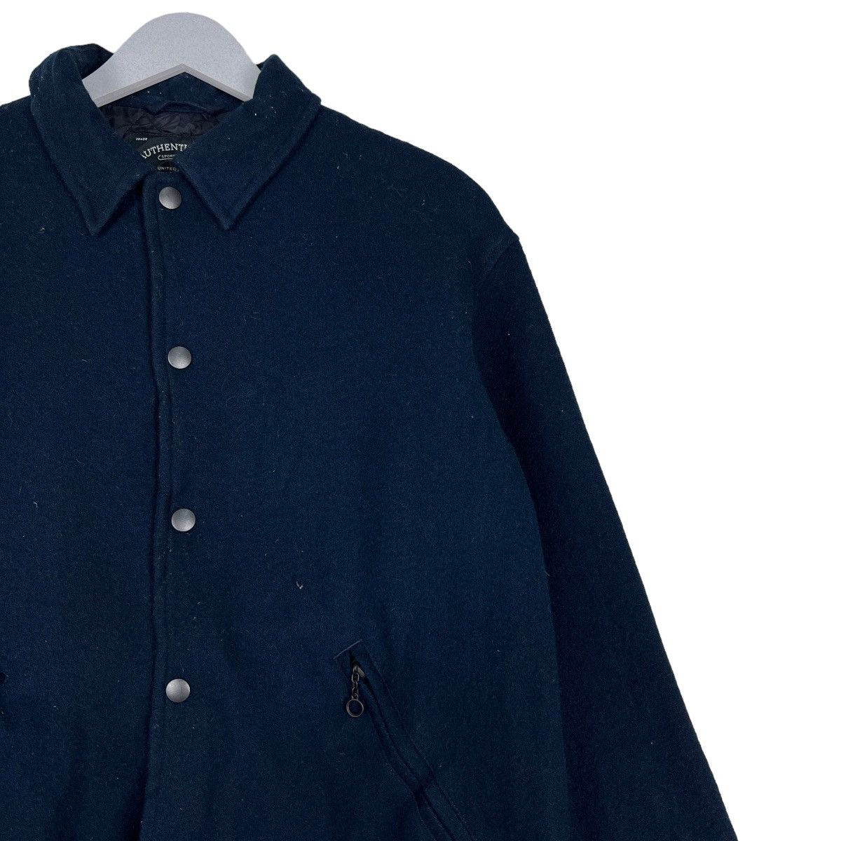 United Arrows 🔥 GREEN LABEL RELAXING UNITED ARROWS WOOL BOMBER JACKET Size US M / EU 48-50 / 2 - 6 Thumbnail