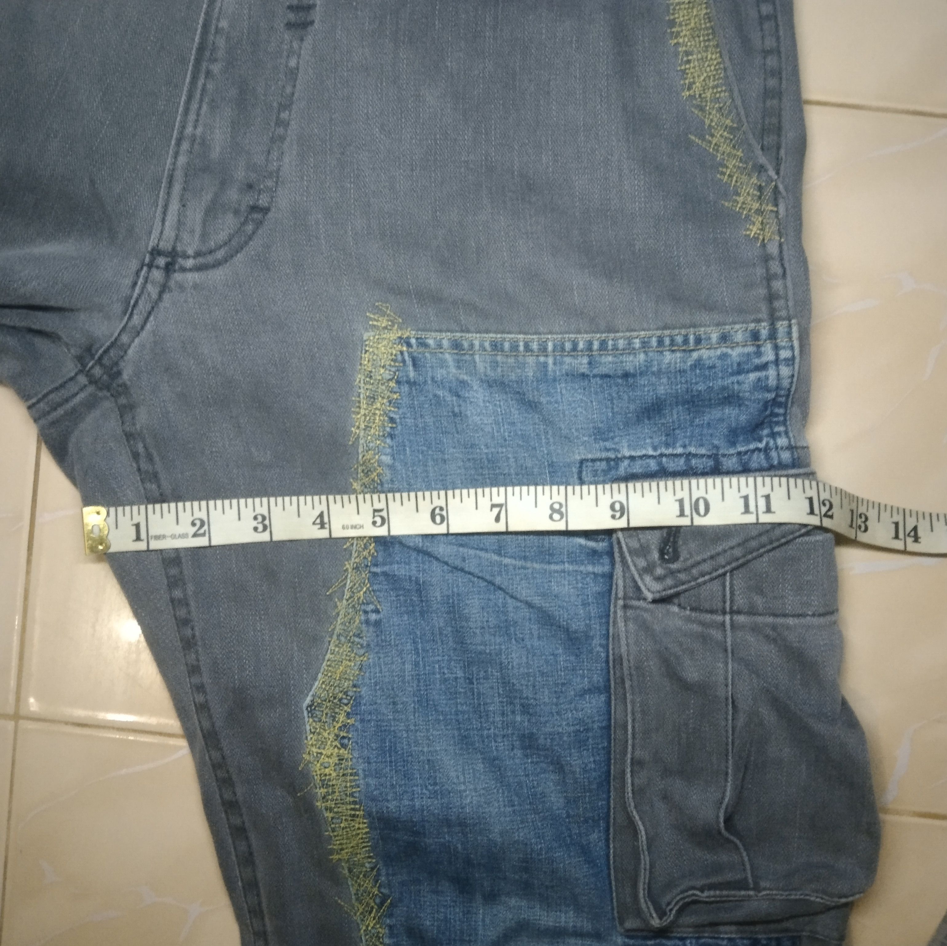 Japanese Brand Japanese brand Doarat Cargo Jeans Double knee Size US 32 / EU 48 - 15 Thumbnail