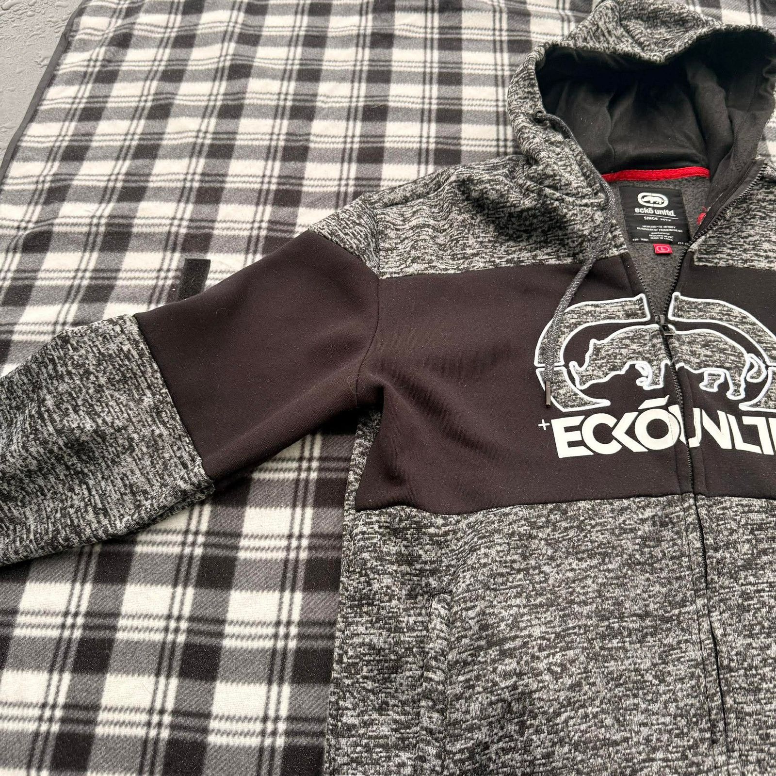 Ecko Unltd. Vintage Ecko Unltd. Full Zip Hoodie Large Size US L / EU 52-54 / 3 - 6 Thumbnail