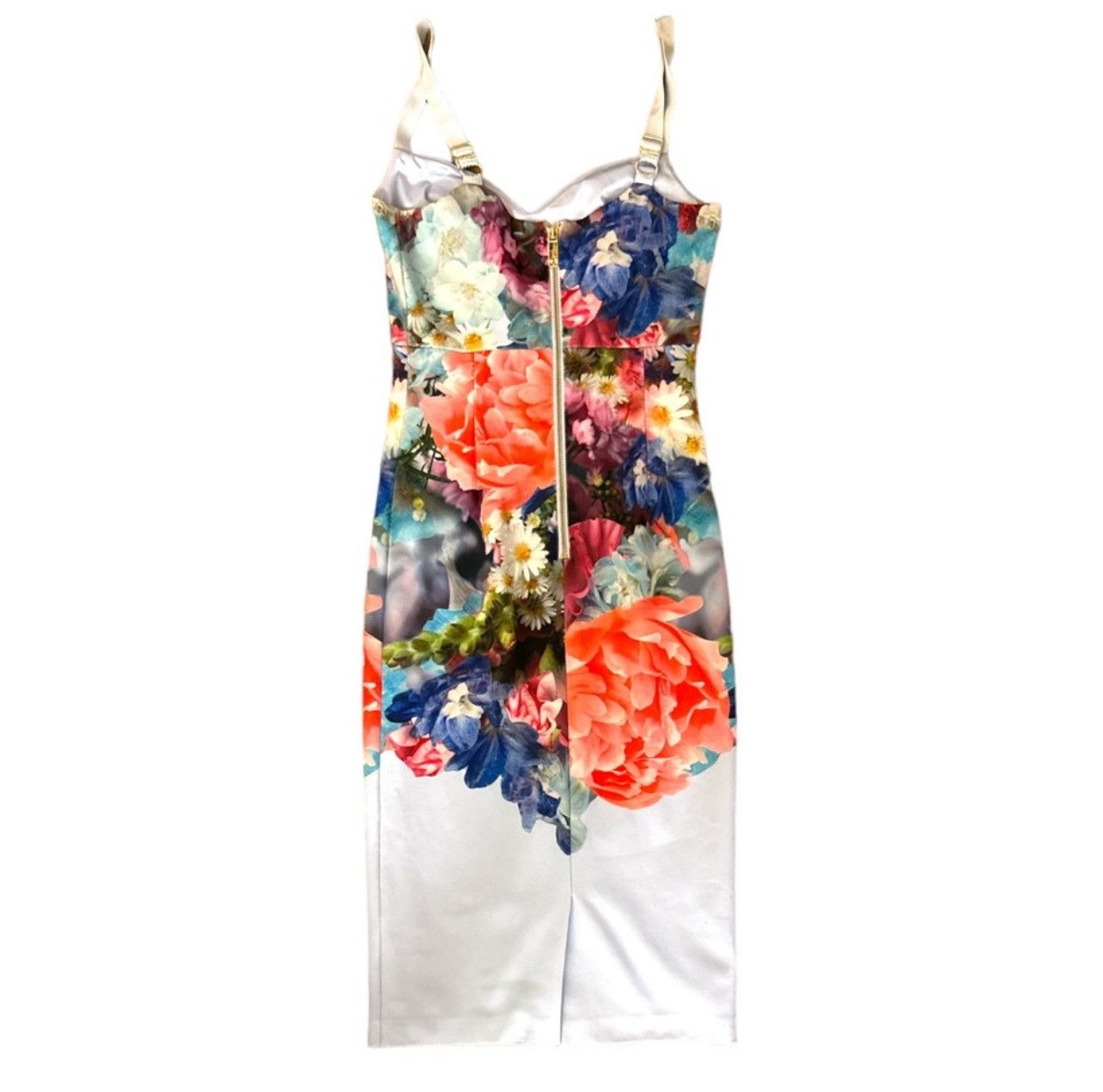 Ted Baker Ted Baker Emore Bodycon Dress in Focus Bouquet Print Midi Size S / US 4 / IT 40 - 8 Thumbnail