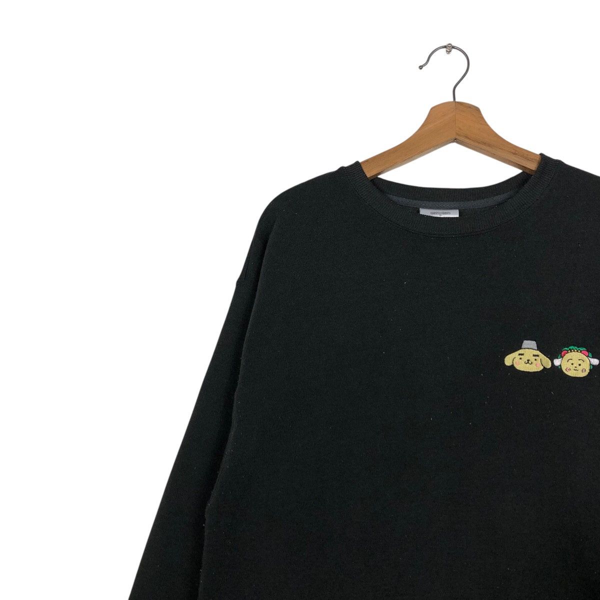 Cartoon Network × Japanese Brand 📌Vintage Sweatshirt Cartoon Coji-Coji X Sanrio Characters Size US M / EU 48-50 / 2 - 8 Thumbnail