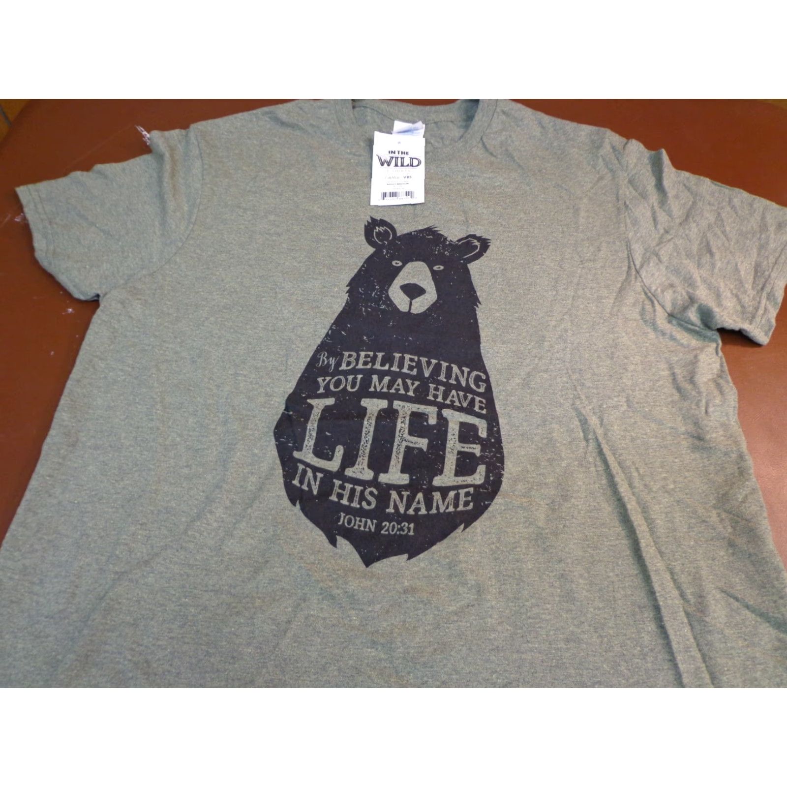 Alife BY BELIEVING YOU MAY HAVE LIFE Lifeway Christian T Shirt Delta Soft Graphic Tee Green M Mens Short Sleeve Crew Neck Size US M / EU 48-50 / 2 - 2 Thumbnail