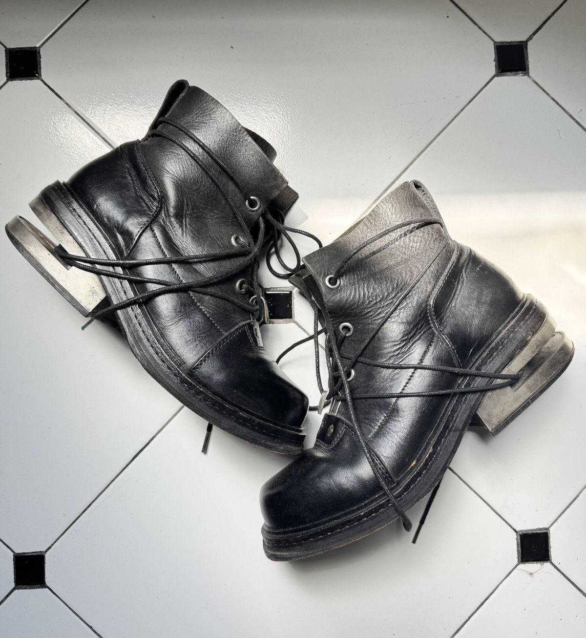 Dirk Bikkembergs × Vintage Dirk Bikkembergs AW96 Bungee 3-Eyelets 