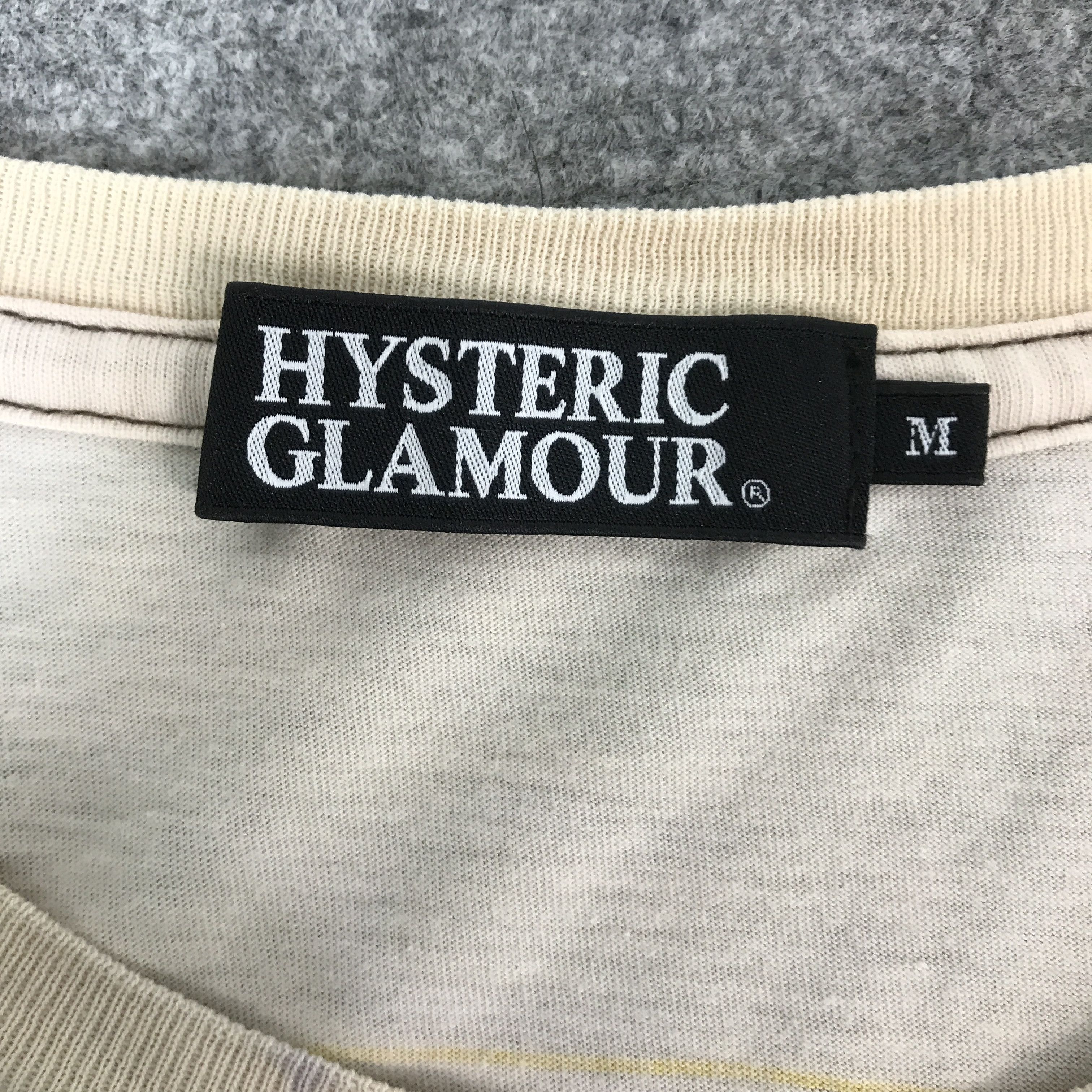 Hysteric Glamour hysteric glamour Acid wash Faded t-shirt Size US M / EU 48-50 / 2 - 8 Thumbnail