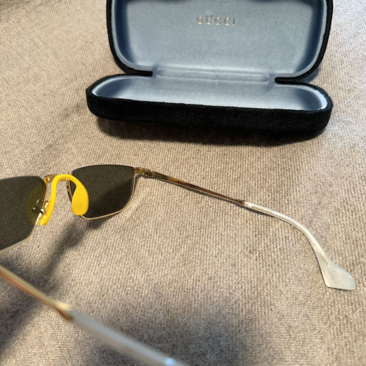 Gucci Gucci Monogram Sunglasses Size ONE SIZE - 4 Thumbnail