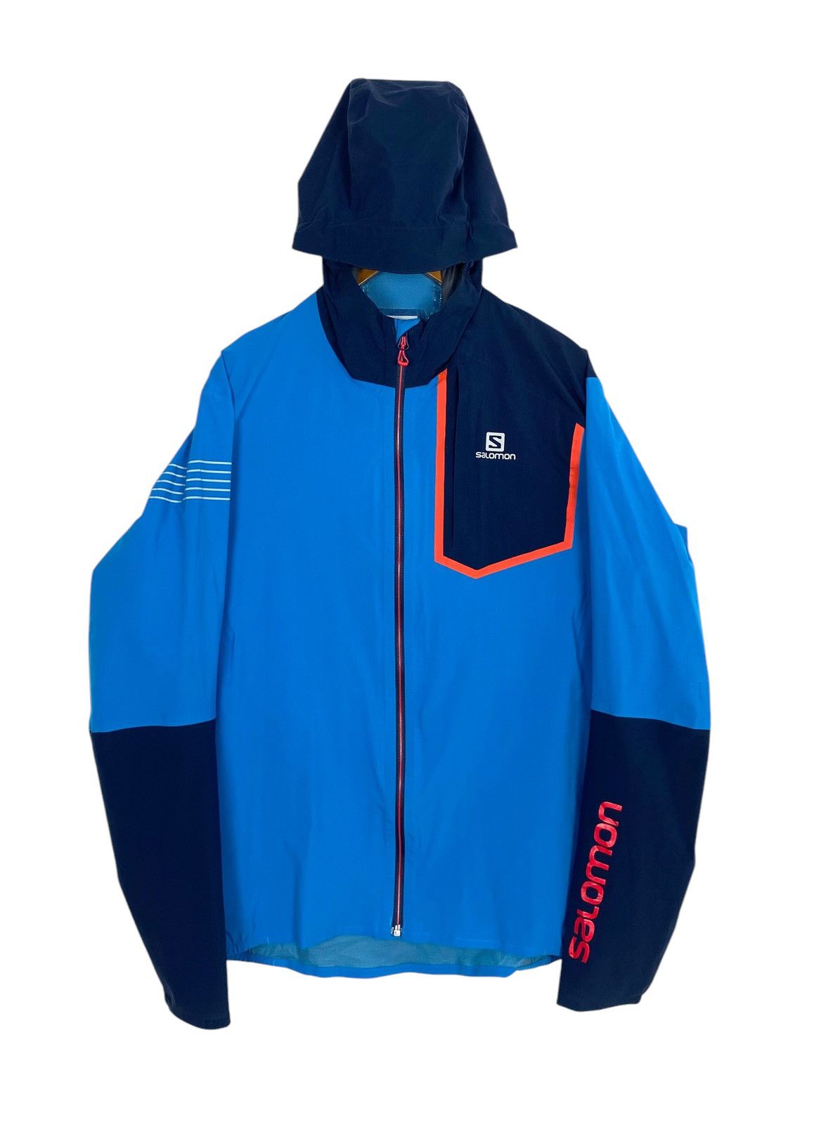 Salomon Rare‼️ Salomon Rain Jacket Hoodie Size US M / EU 48-50 / 2 - 1 Thumbnail