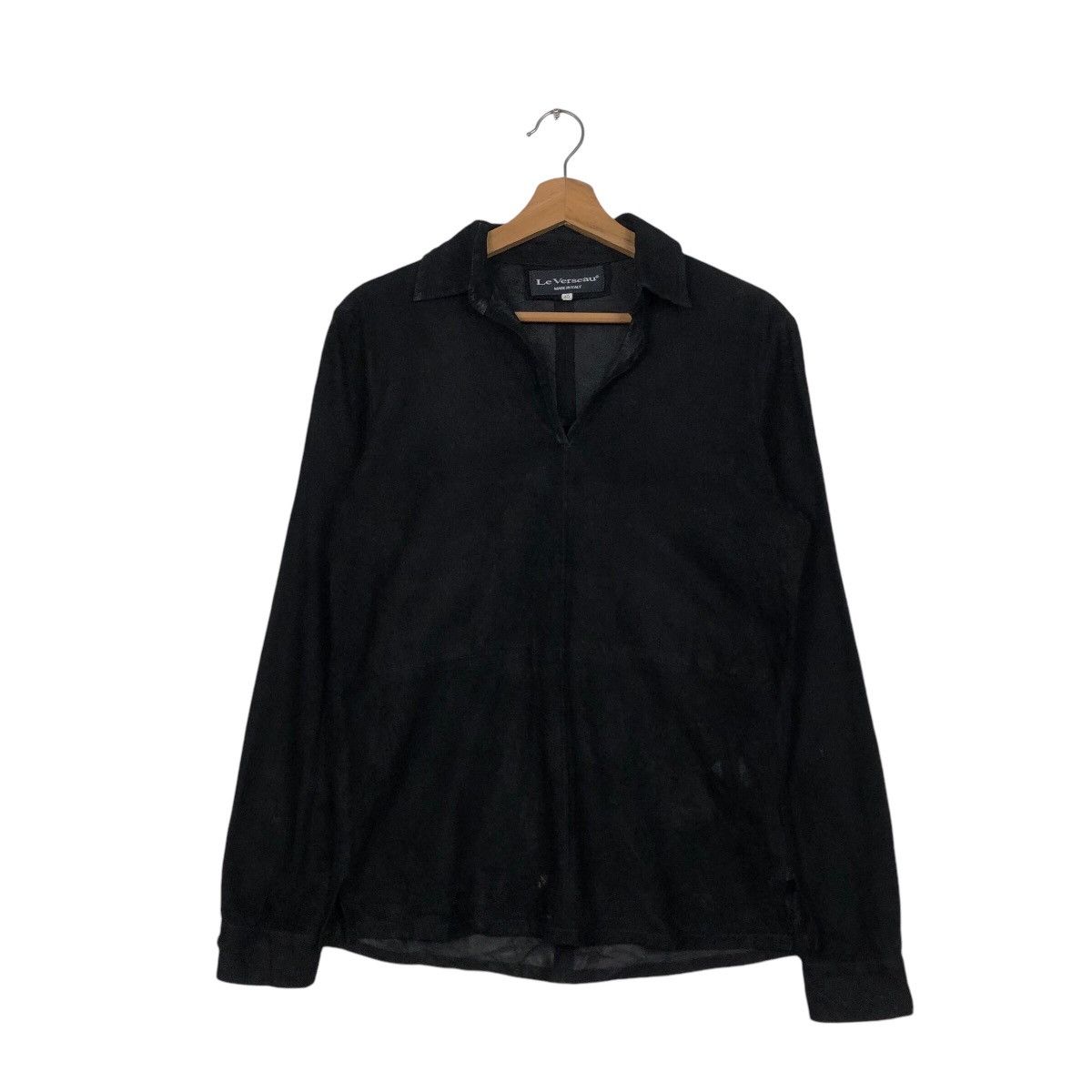 Vintage 📌Vintage Shirt Leather Jacket Pelle Pelle Le Verseau Italy Size US M / EU 48-50 / 2 - 2 Thumbnail