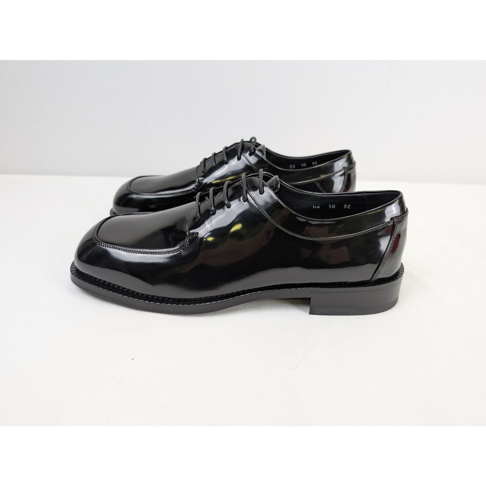 Salvatore Ferragamo o1rshd1 Nero Skin Dinamic Leather Shoe Boots in Noir Size US 10 / EU 43 - 12 Thumbnail