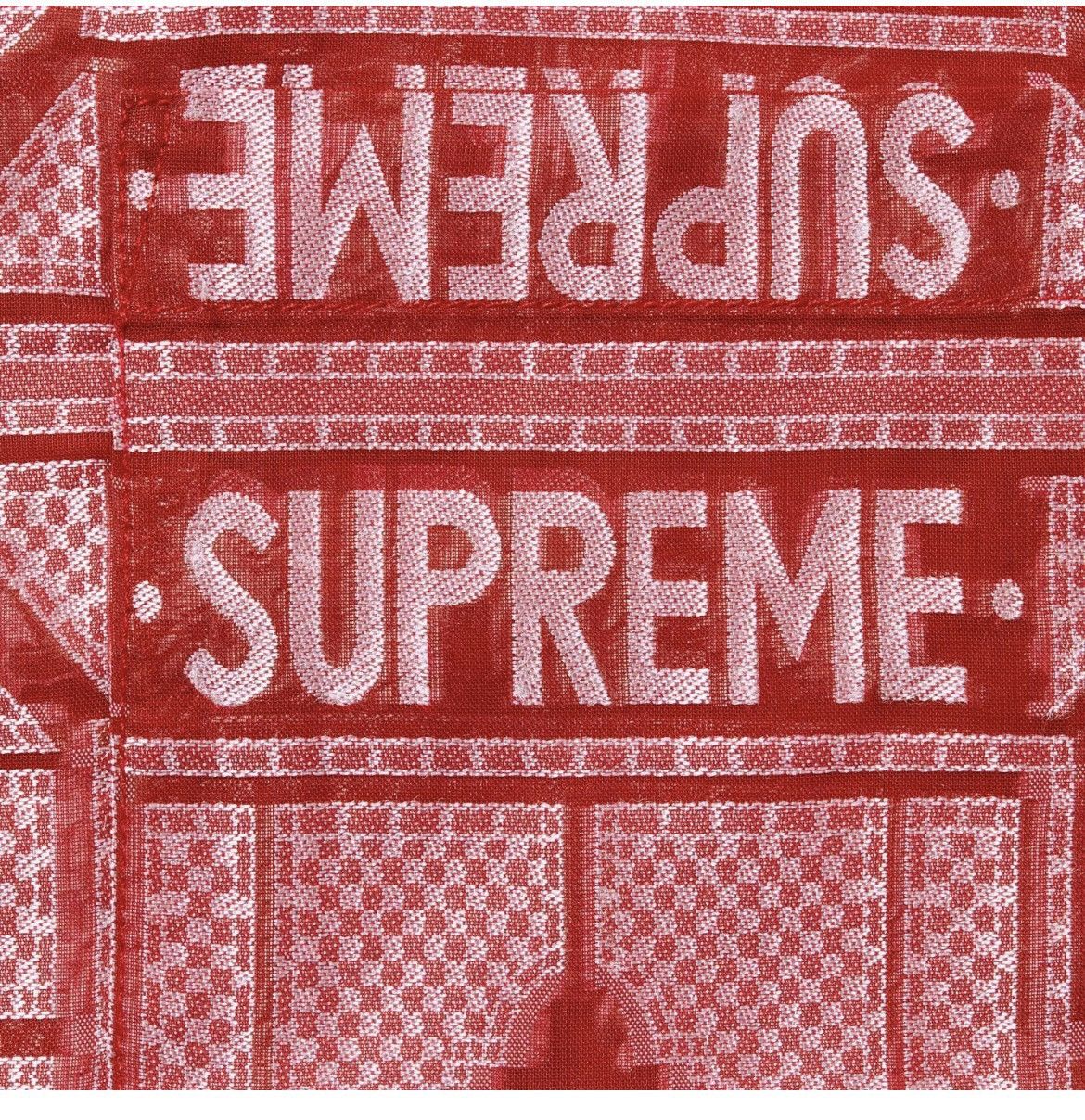 Supreme Supreme Tray Jacquard S/S Shirt Size US S / EU 44-46 / 1 - 10 Thumbnail