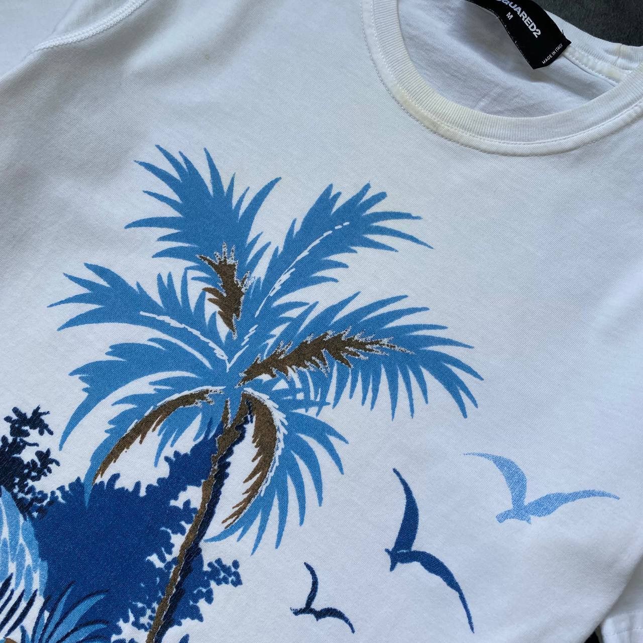 Dsquared2 × Streetwear × Vintage Vintage rare big logo Dsquared2 tee shirt Size US M / EU 48-50 / 2 - 4 Thumbnail