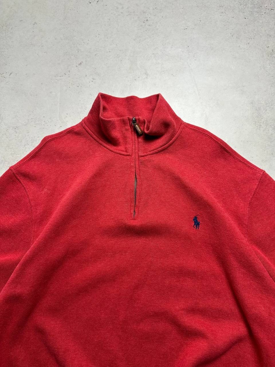 Polo Ralph Lauren Vintage Polo Ralph Lauren Quarter Zip Sweater Y2K XL Size US XL / EU 56 / 4 - 2 Thumbnail