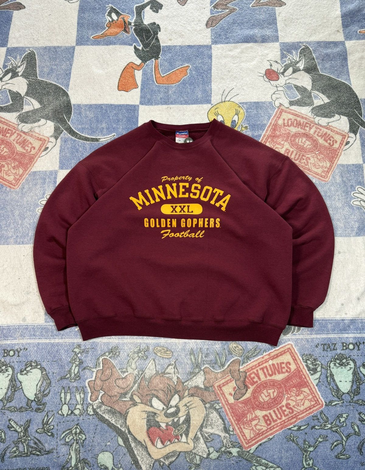 NCAA Vintage minnesota gophers football crewneck sweatshirt Size US XL / EU 56 / 4 - 1 Thumbnail