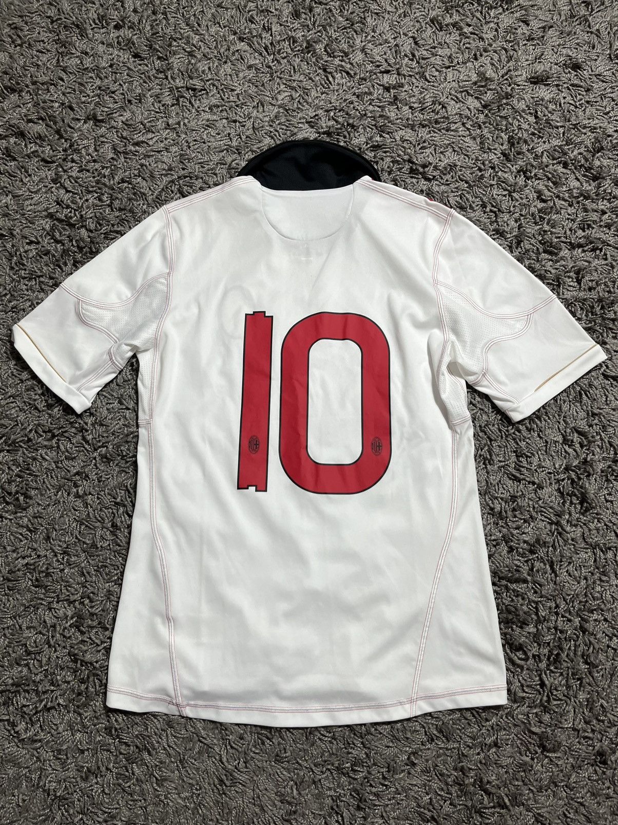 Adidas AC MILAN ADIDAS 2010/11 FORMOTION PLAYER ISSUE SOCCER JERSEY Size US M / EU 48-50 / 2 - 7 Thumbnail