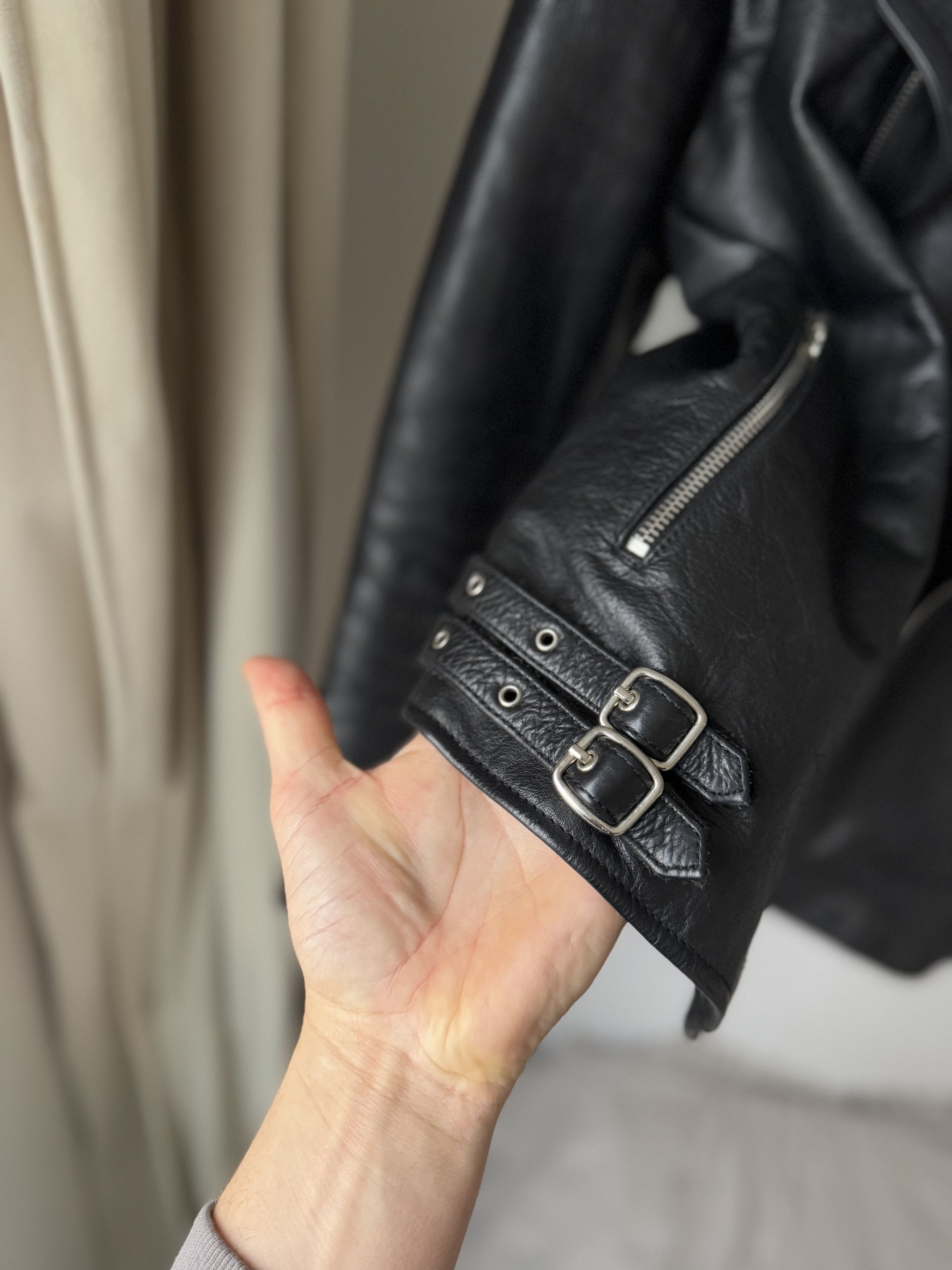 Alexander McQueen Alexander McQueen Leather Biker Jacket Size US M / EU 48-50 / 2 - 10 Thumbnail