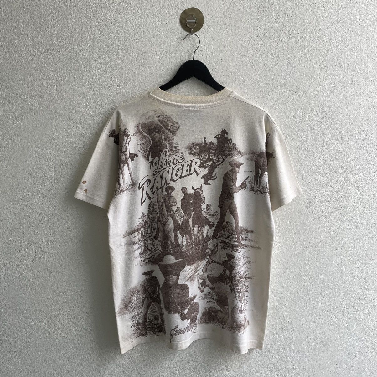 Vintage Vintage 90's Lone Ranger Movie Shirts Size US M / EU 48-50 / 2 - 8 Thumbnail
