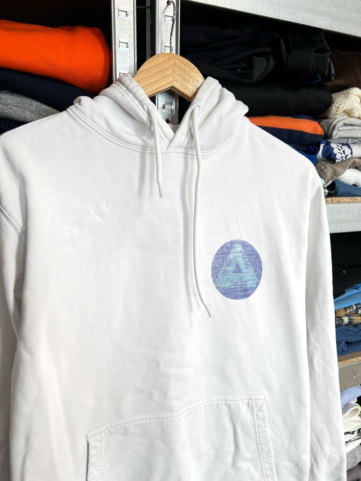 Palace Palace Skate Board Tri-Ferg Big Logo Hoodie White Size M Size US L / EU 52-54 / 3 - 4 Thumbnail