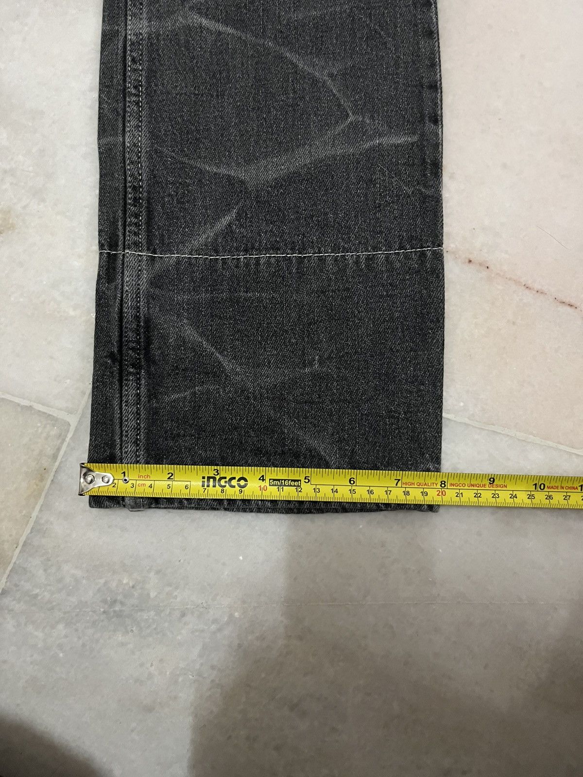 Japanese Brand Doublefocus Doublewaist Jeans Size US 31 - 18 Thumbnail