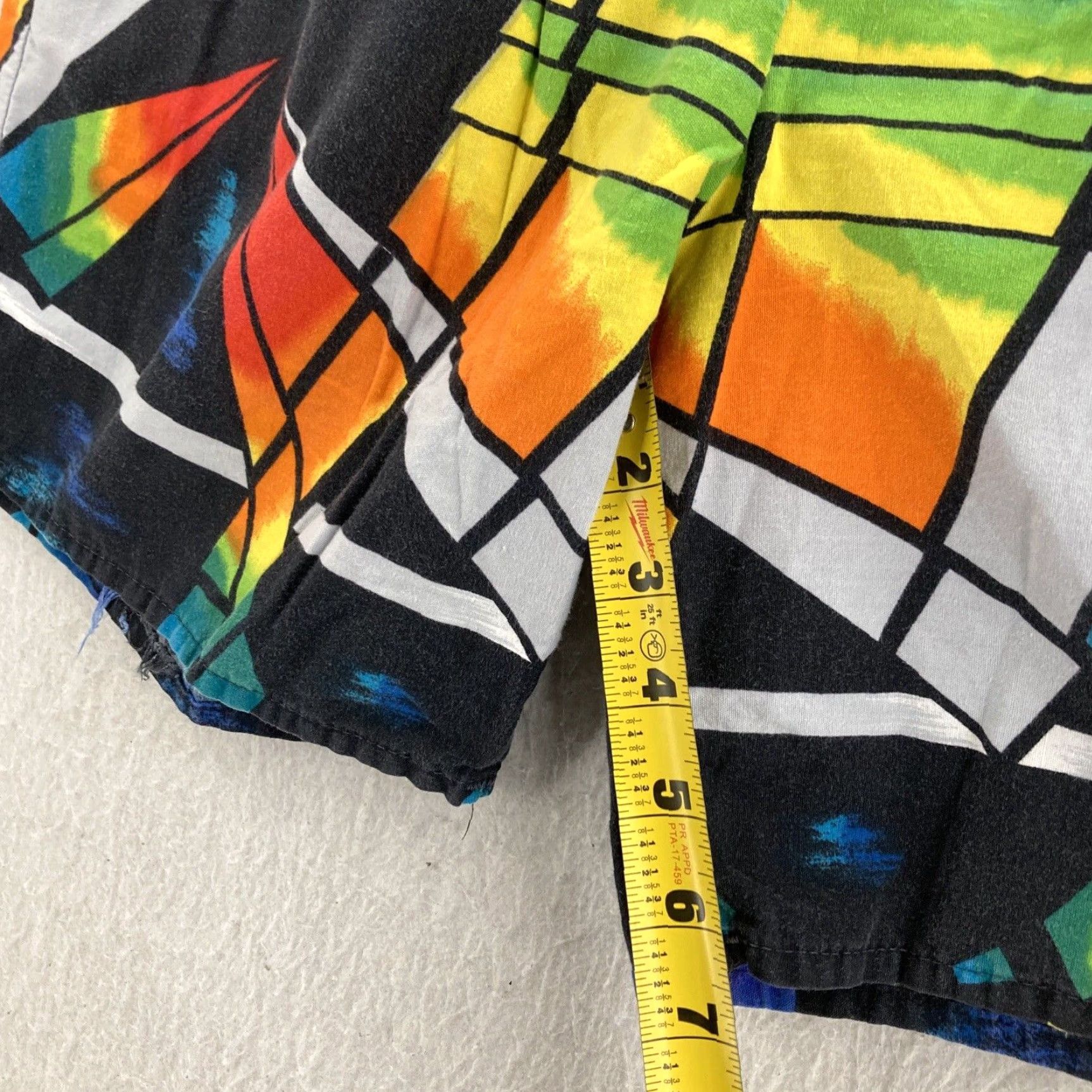 Vintage Vtg breakaway 90s shorts Size M swim trunks Abstract No Drawstring Fits small Size US 31 - 5 Thumbnail