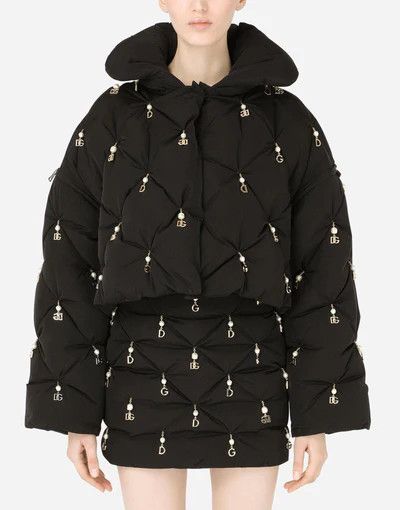 Dolce & Gabbana o1y0825 Shell Jacket in Black Size XS / US 0-2 / IT 36-38 - 2 Thumbnail