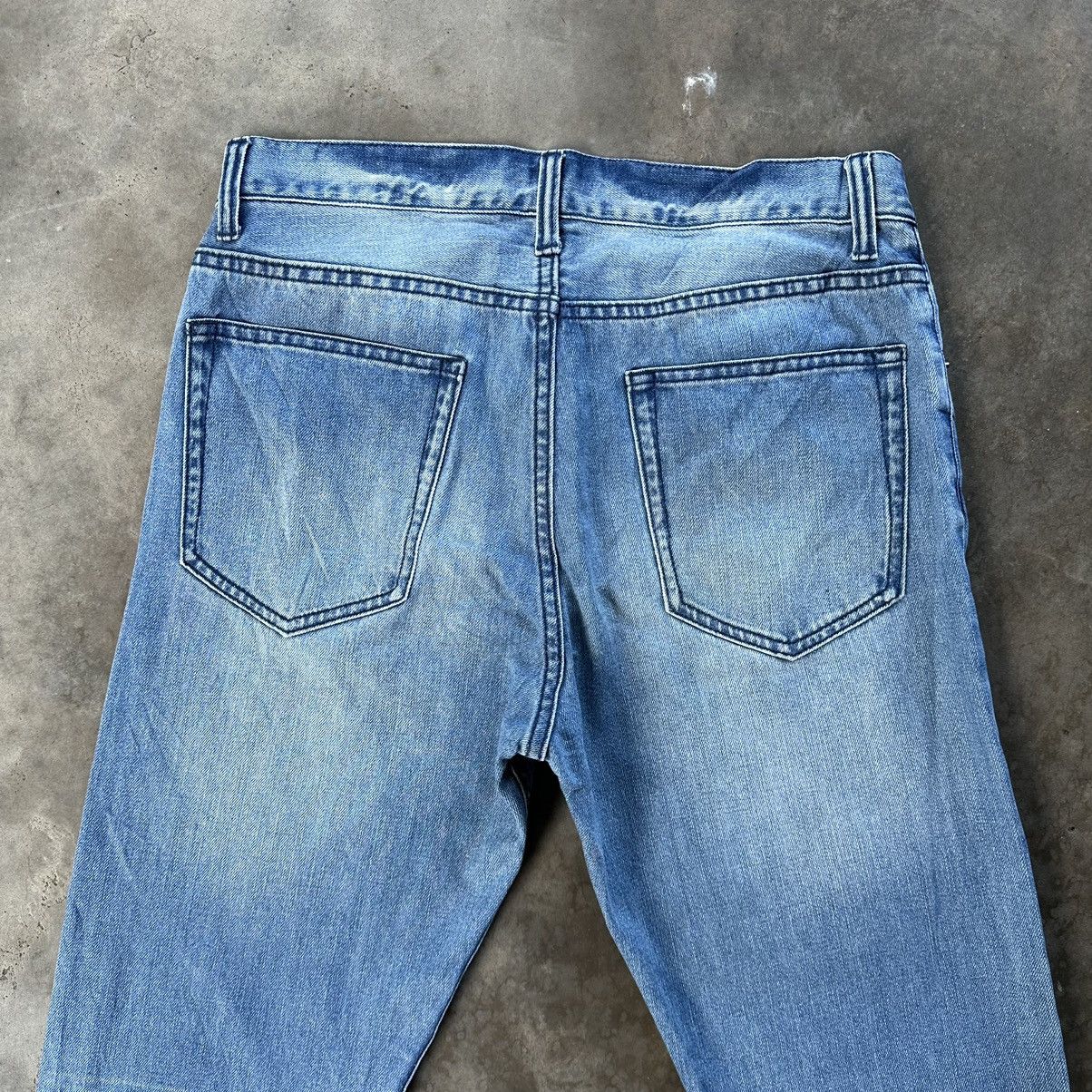 Japanese Brand Vintage Rageblue Faded Jean Distressed Denim Pant W31 Size US 31 - 11 Thumbnail