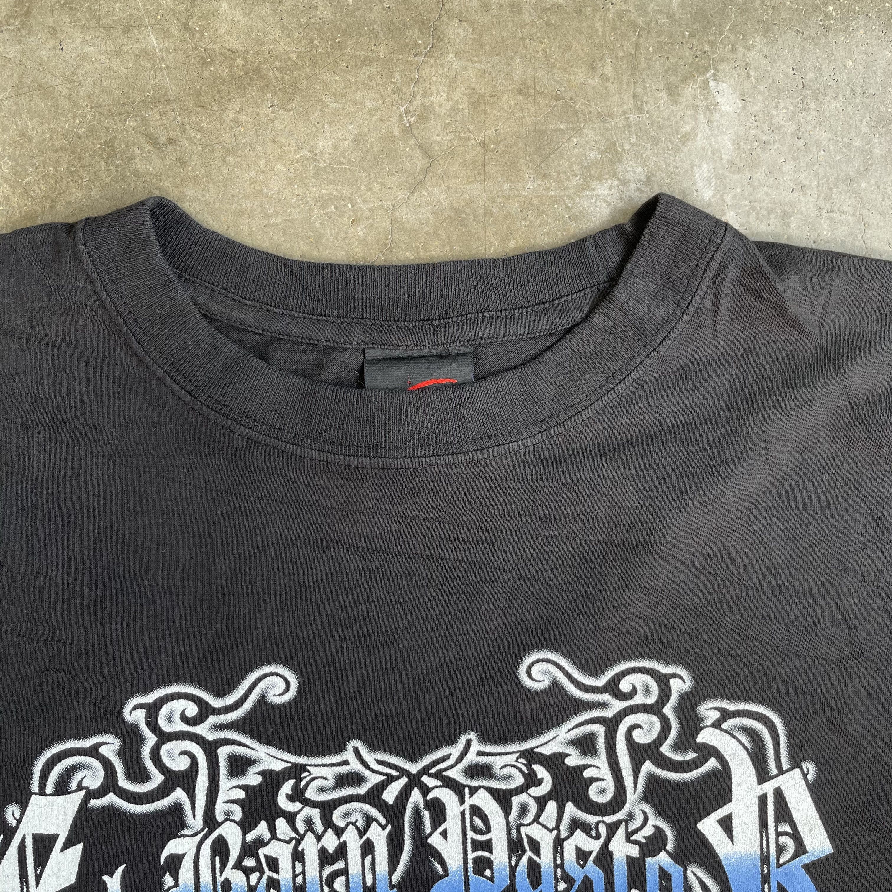 Vintage 90s Vintage Jesus With Crown Of Thorns T-shirt Size US XL / EU 56 / 4 - 5 Thumbnail
