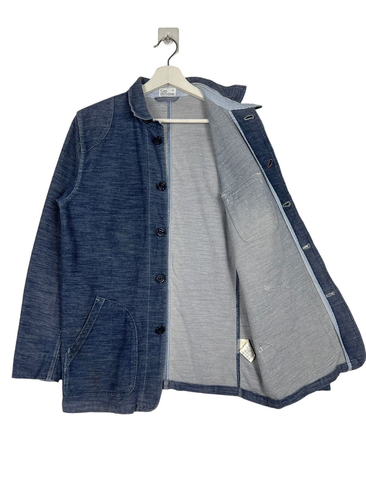 Indigo 🔥 COEN INDIGO NAVY DECK JACKET Size US S / EU 44-46 / 1 - 9 Thumbnail