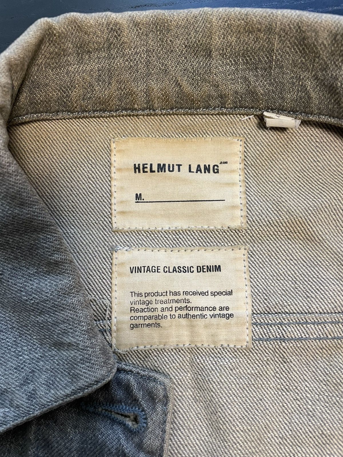 Helmut Lang Vintage classic denim jacket Size M / US 6-8 / IT 42-44 - 3 Thumbnail