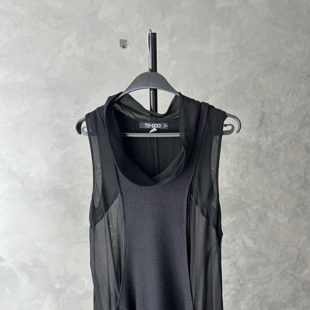 Transit TR-900 Transit Par Such Wool / Viscose Avantgarde Dress Size XS / US 0-2 / IT 36-38 - 2 Thumbnail
