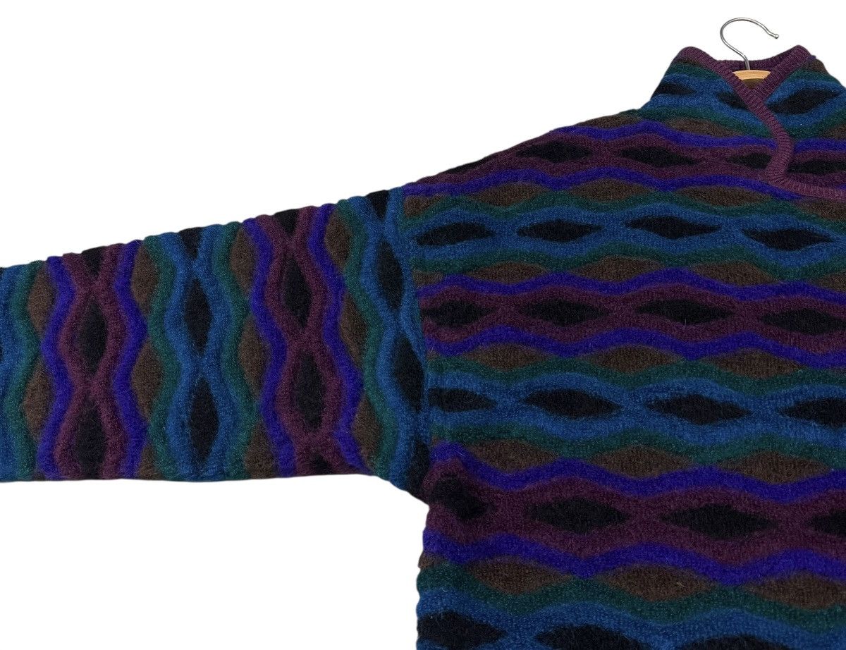 Missoni Vintage Missoni Reversible Wool Mohair Puffer Light Jacket Size L / US 10 / IT 46 - 5 Thumbnail