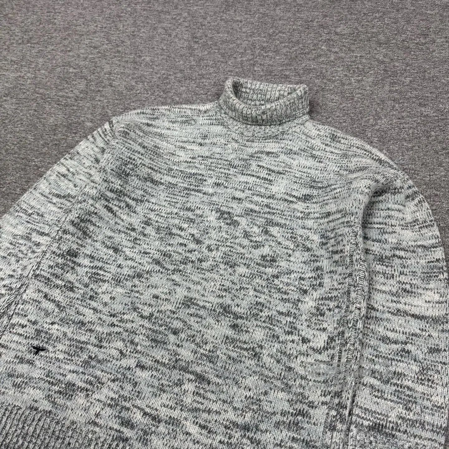 Dior Dior Little bee embroidery logo; high-neck sweater| Size S / US 4 / IT 40 - 4 Thumbnail