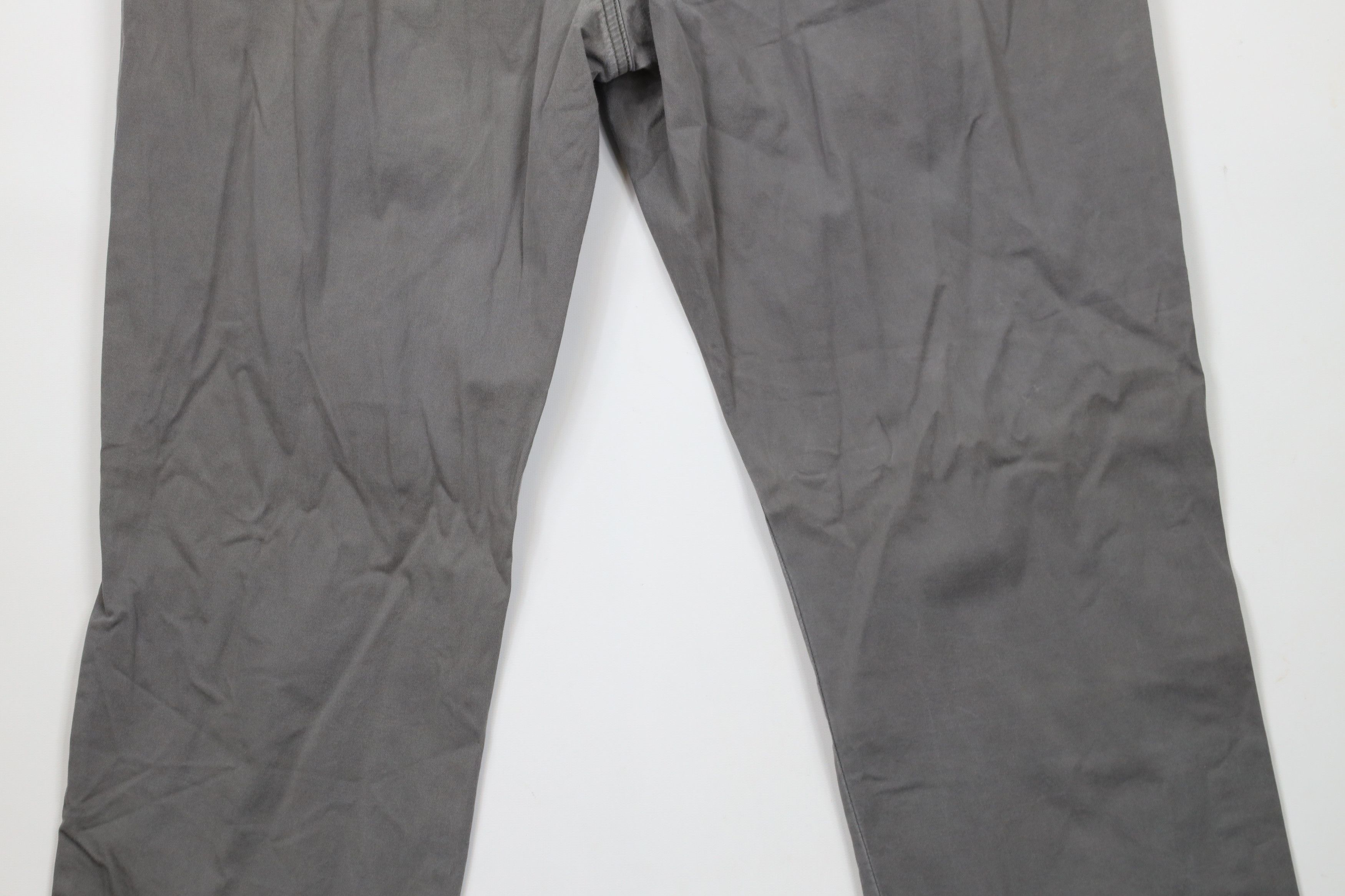 Ralph Lauren × Vintage Vintage Y2K Ralph Lauren Wide Leg Stretch Chino Pants Gray Size US 38 / EU 54 - 10 Thumbnail