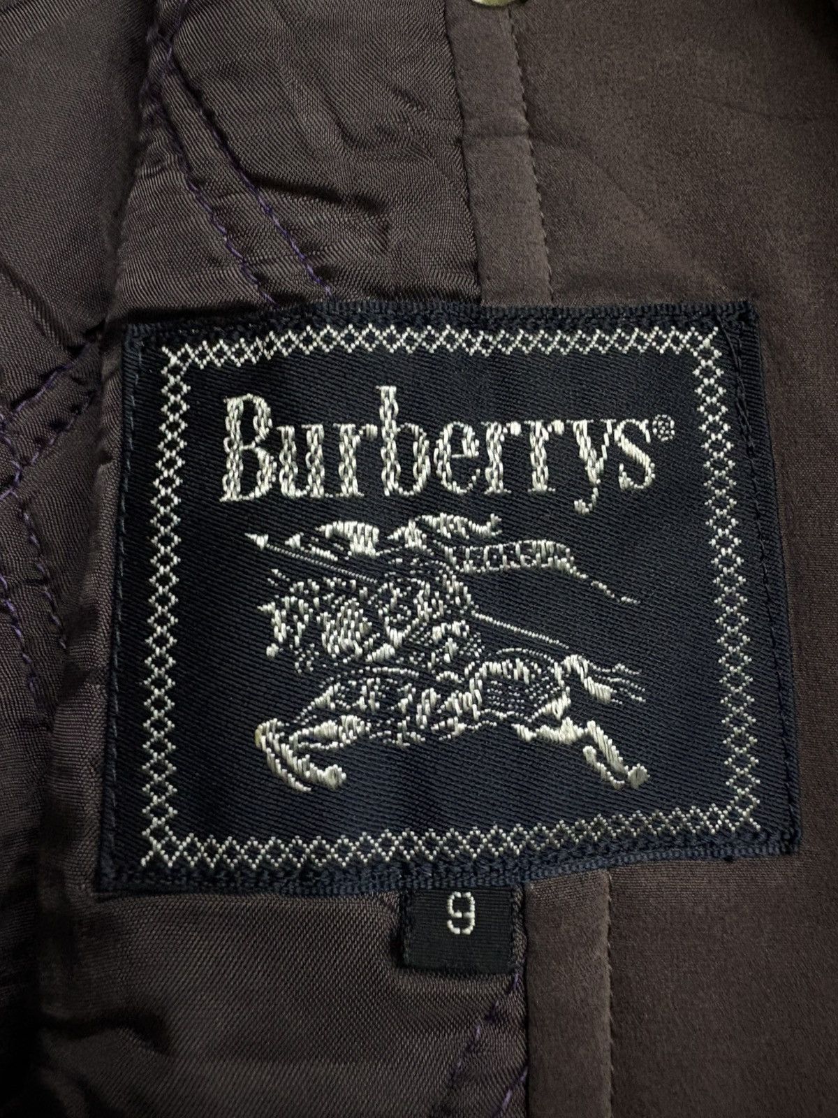Burberry Burberry Prorsum Double Breasted Burgundy quilted jacket Size US L / EU 52-54 / 3 - 5 Thumbnail