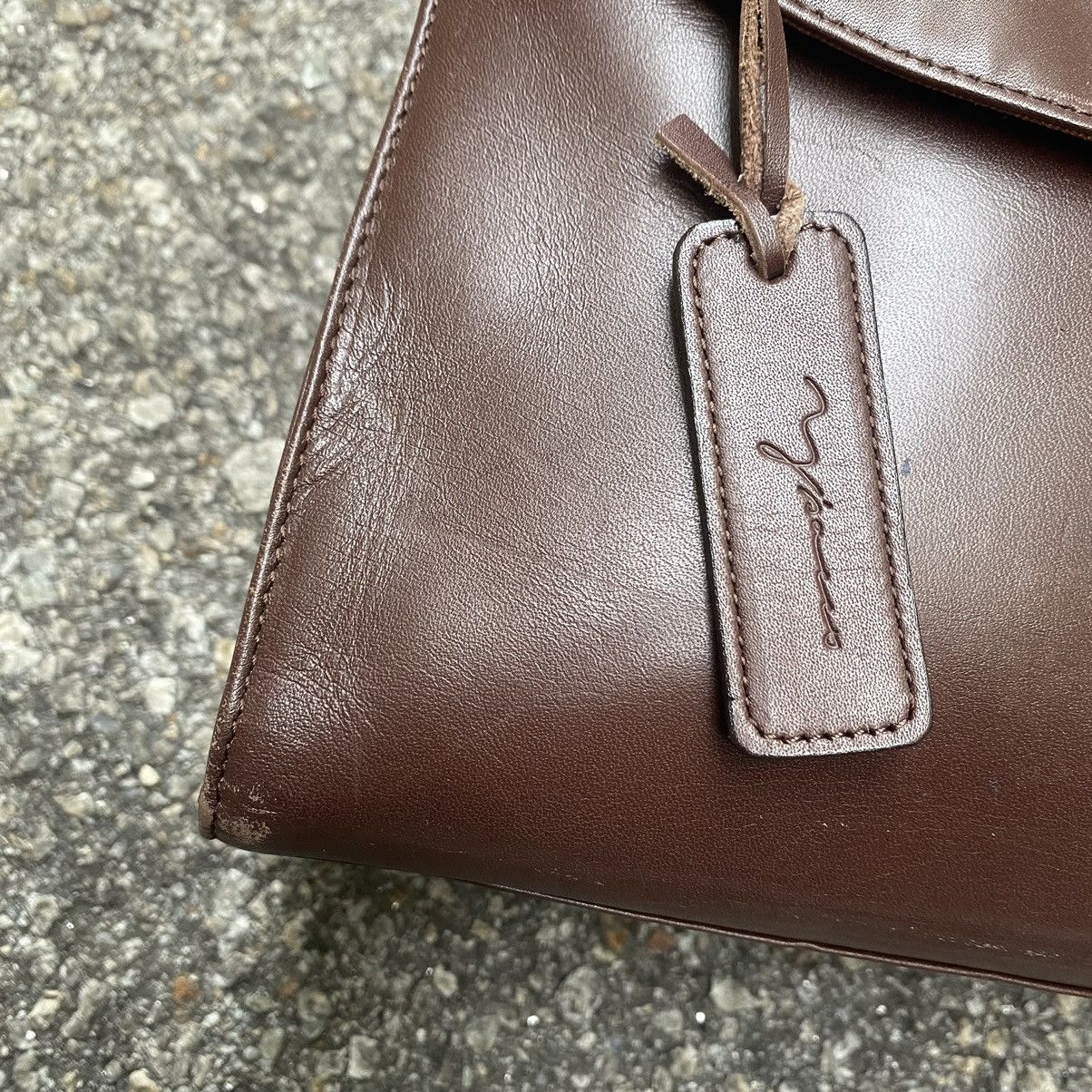Yohji Yamamoto Leather Bag Yohji Yamamoto SACSNY Y'Saccs Size ONE SIZE - 2 Thumbnail