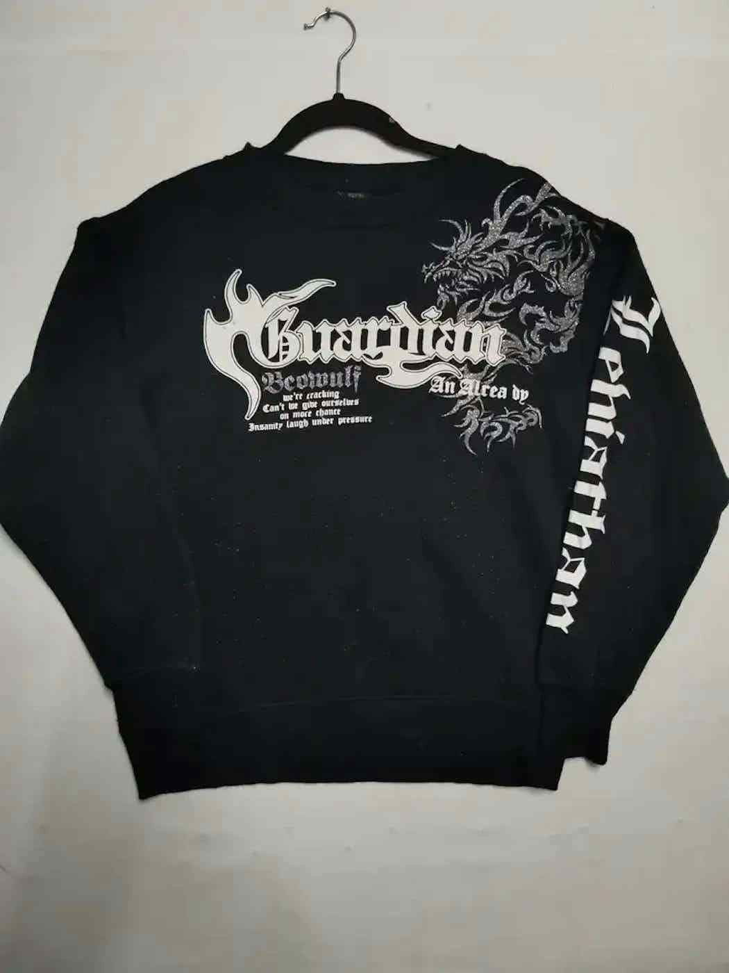 Vintage Vintage Beaumere Nice Printing Sweatshirt Size US M / EU 48-50 / 2 - 1 Thumbnail
