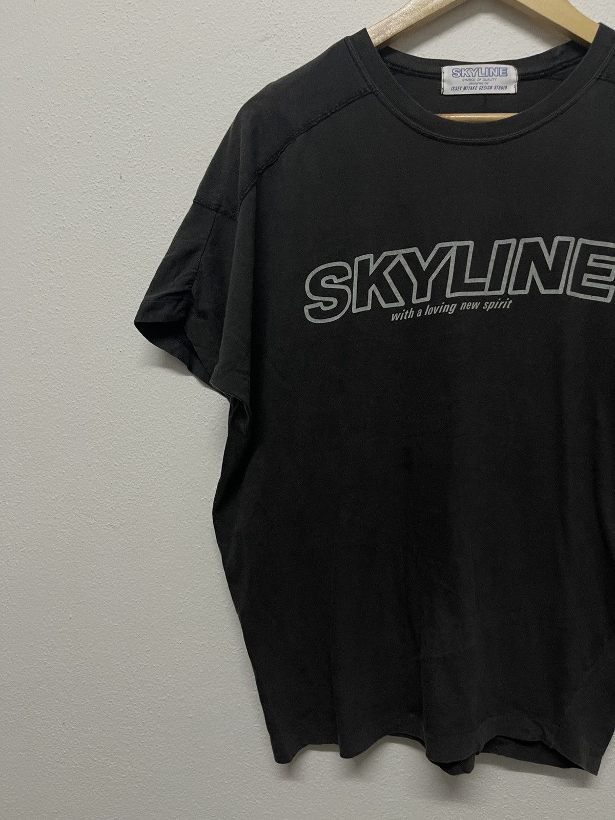 Issey Miyake × Japanese Brand × Vintage 90s ISSEY MIYAKE SKYLINE TSHIRT NICELY FADED Size US M / EU 48-50 / 2 - 3 Thumbnail