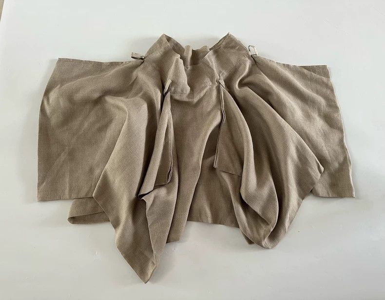 Issey Miyake Issey Miyake size:M White three-dimensional layering skirt Size 23" - 7 Thumbnail