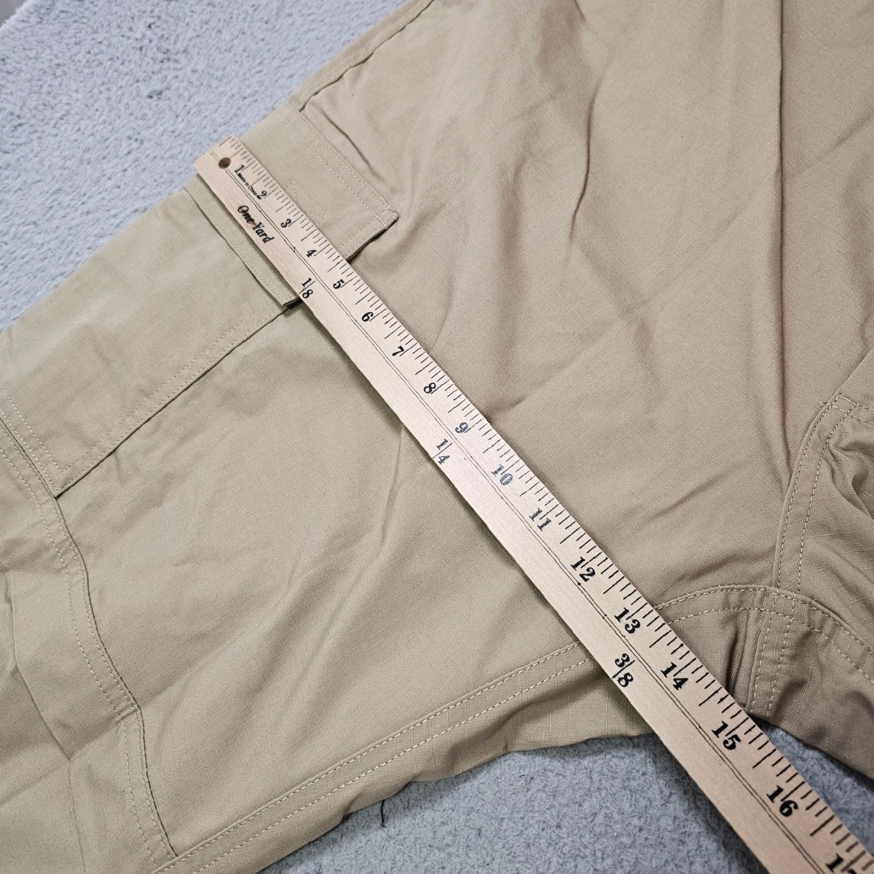 Vintage LA Police Gear Core Cargo Pant Tactical Mens 42x32 Khaki Ripstop BTP9001 Pants Size US 42 / EU 58 - 5 Thumbnail