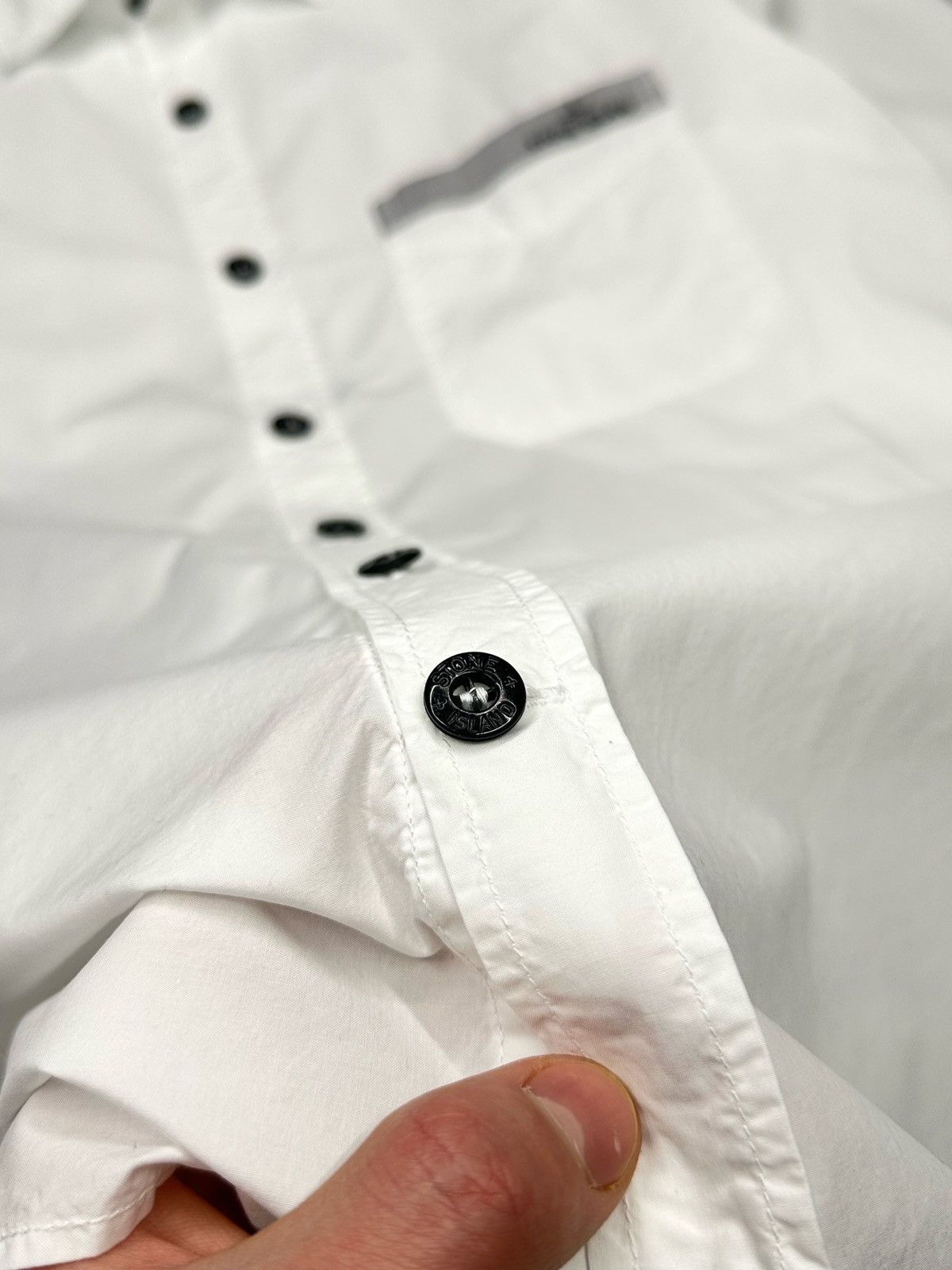 Stone Island Stone Island Button Up Shirt RARE Size US L / EU 52-54 / 3 - 6 Thumbnail