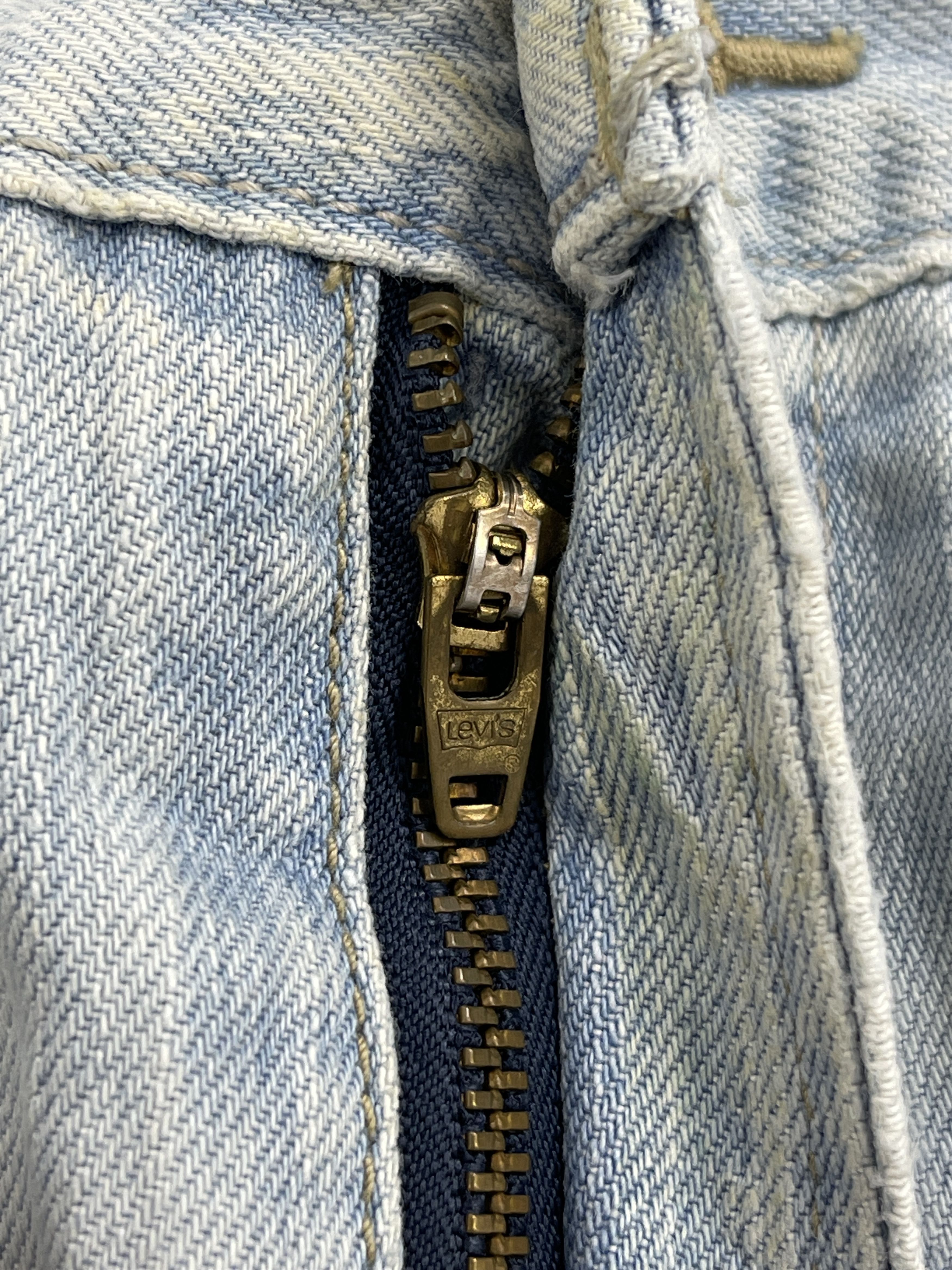Levi's × Vintage Vintage Levis 527 Light Washed Bootcut Bell Bottom Jeans Size US 37 - 11 Thumbnail