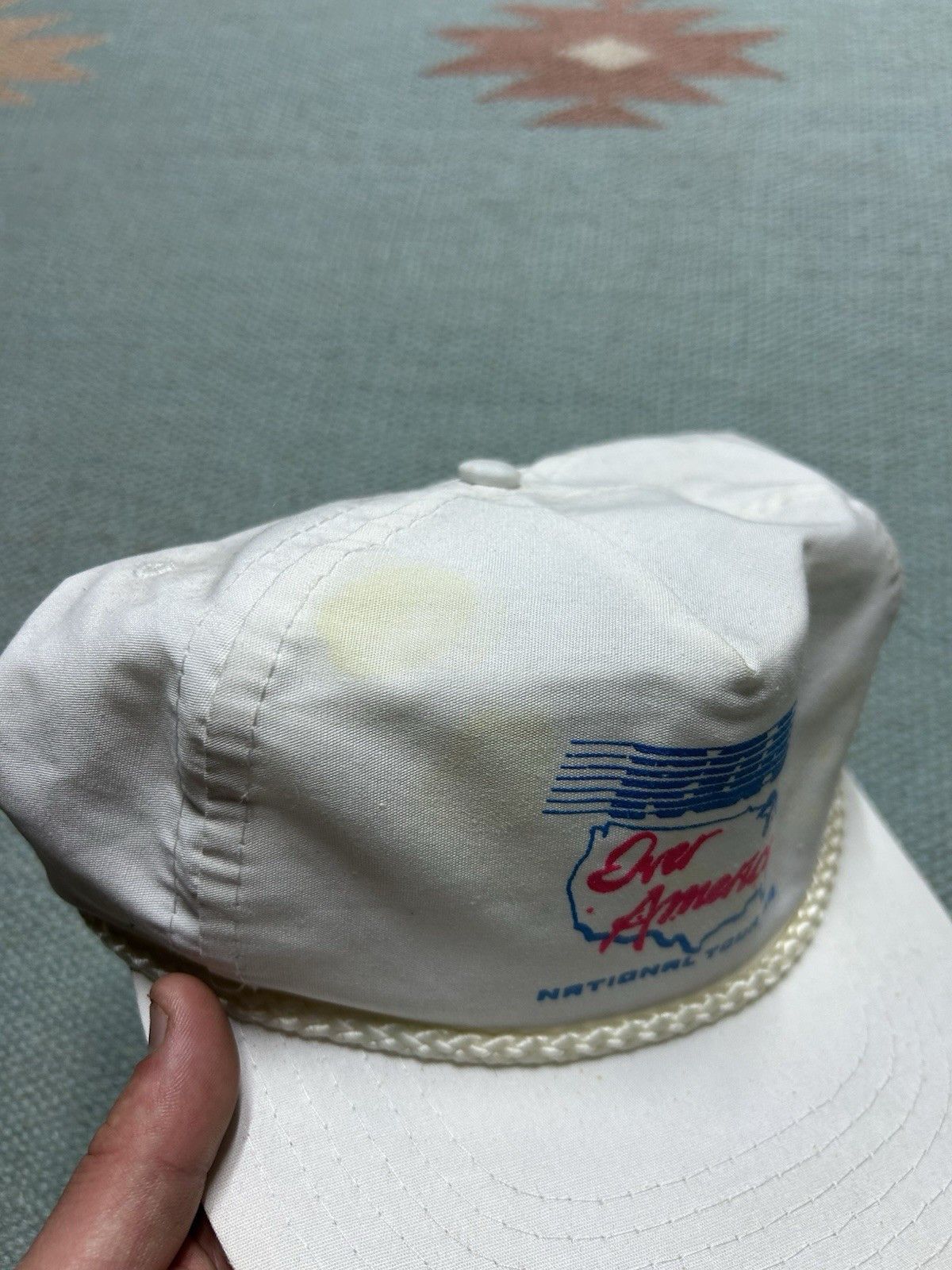 Vintage Vtg Snapback hat roar over America national tour 1989 USA Size ONE SIZE - 4 Thumbnail